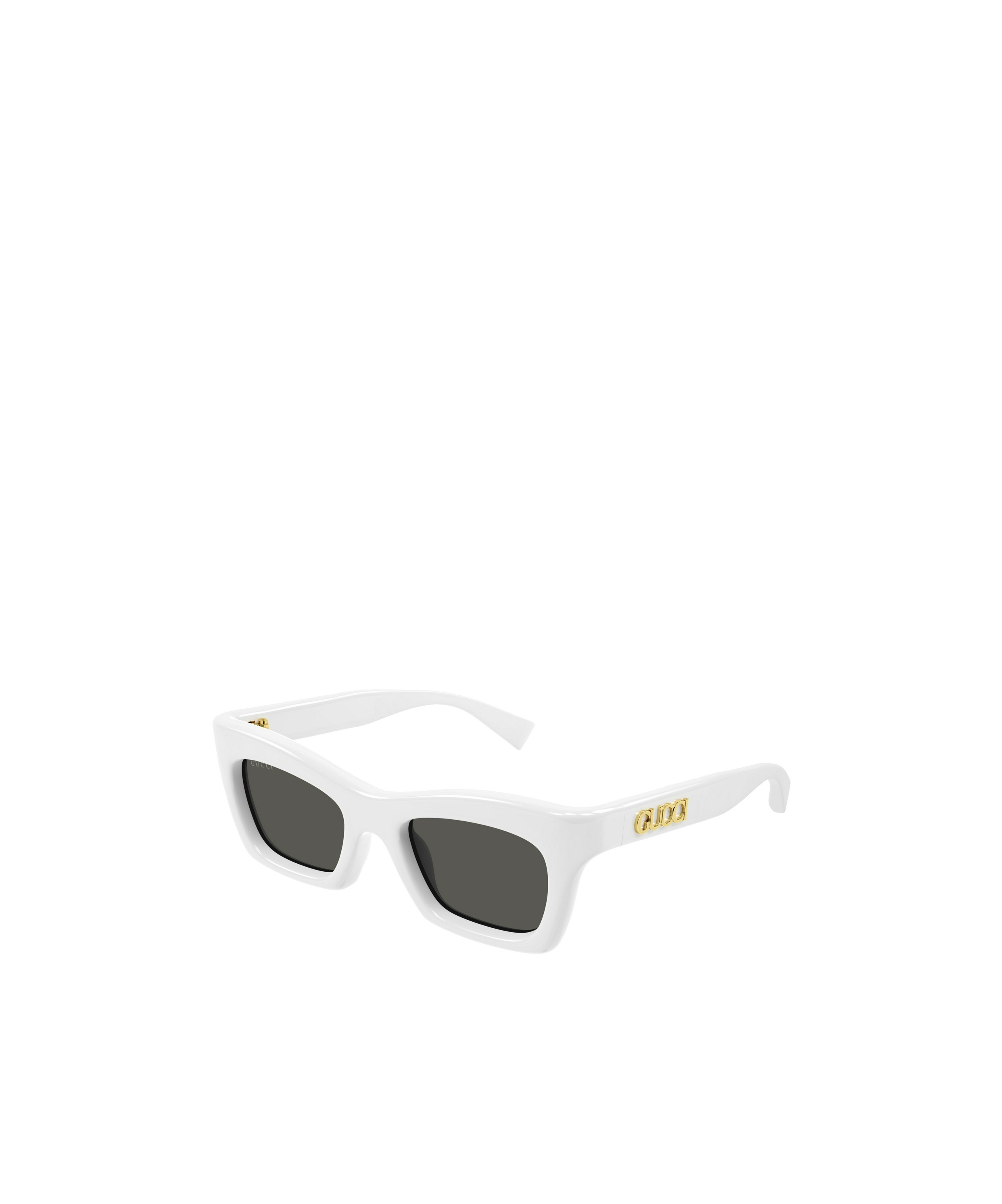 Gucci Rectangle-frame Sunglasses In Black