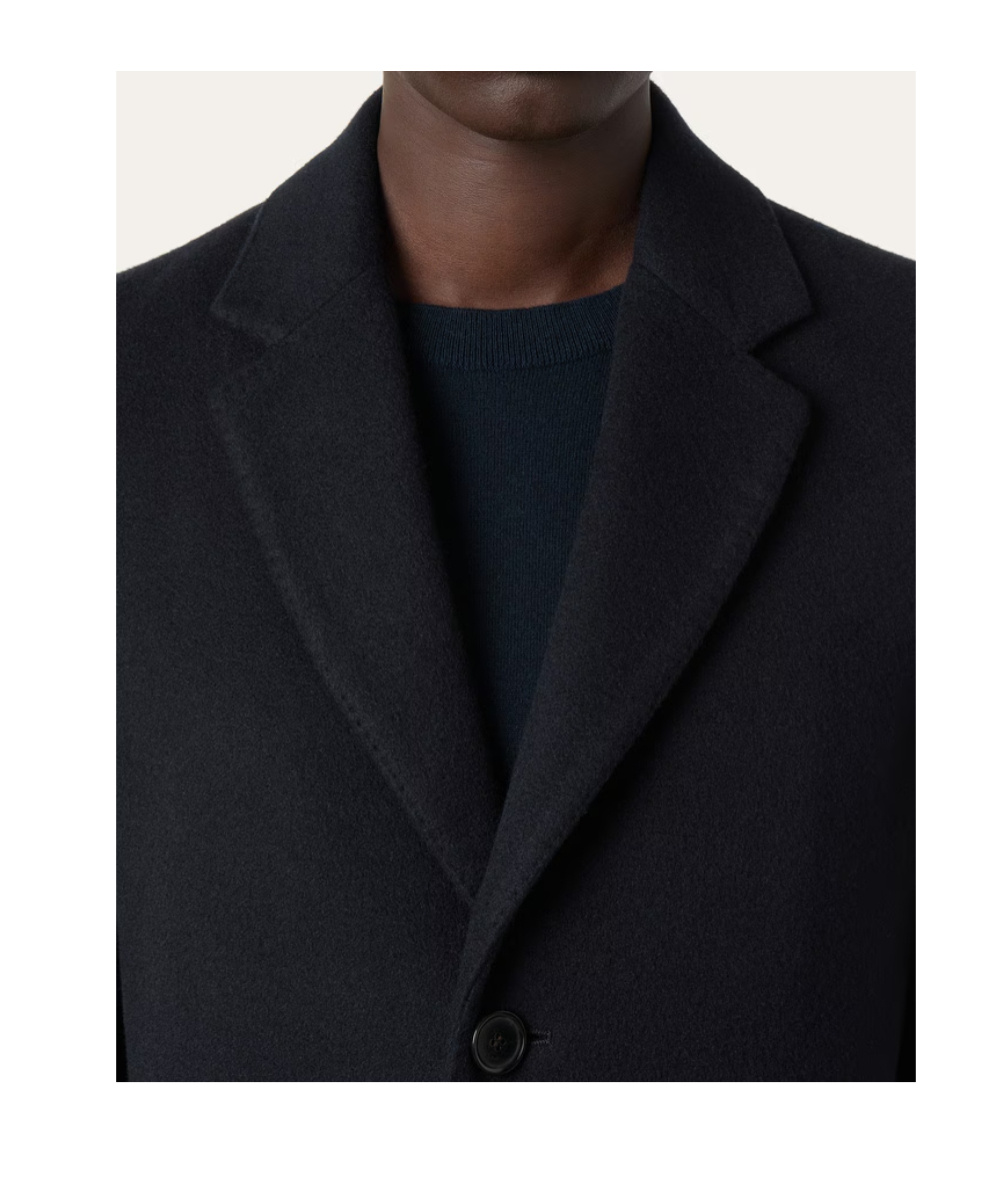 Loro Piana Alby Coat In Black
