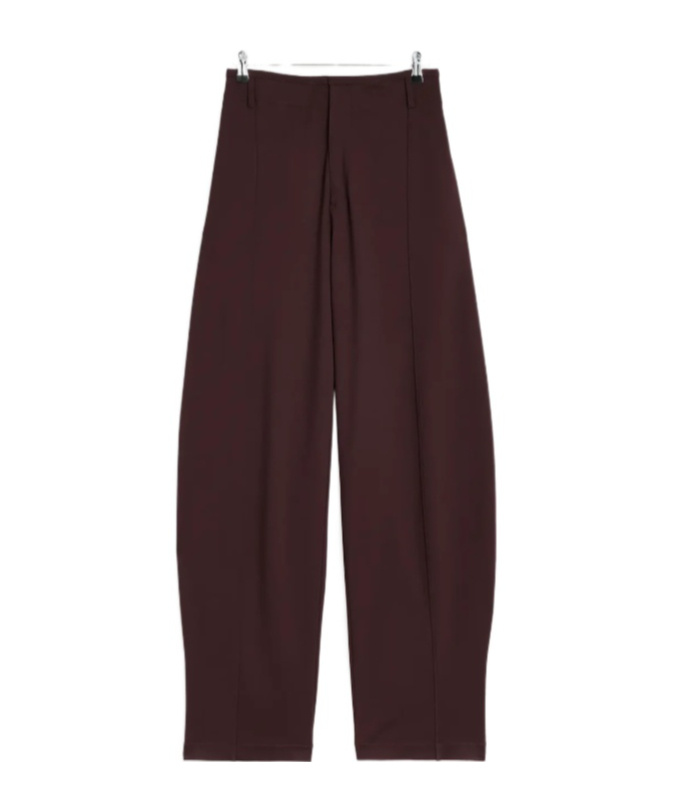Lemaire Belt-loop Casual Pants In Black