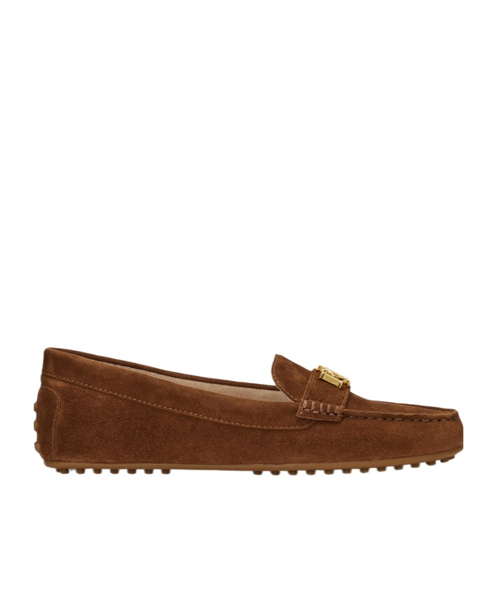 Ralph Lauren Barnsbury Loafers In Brown