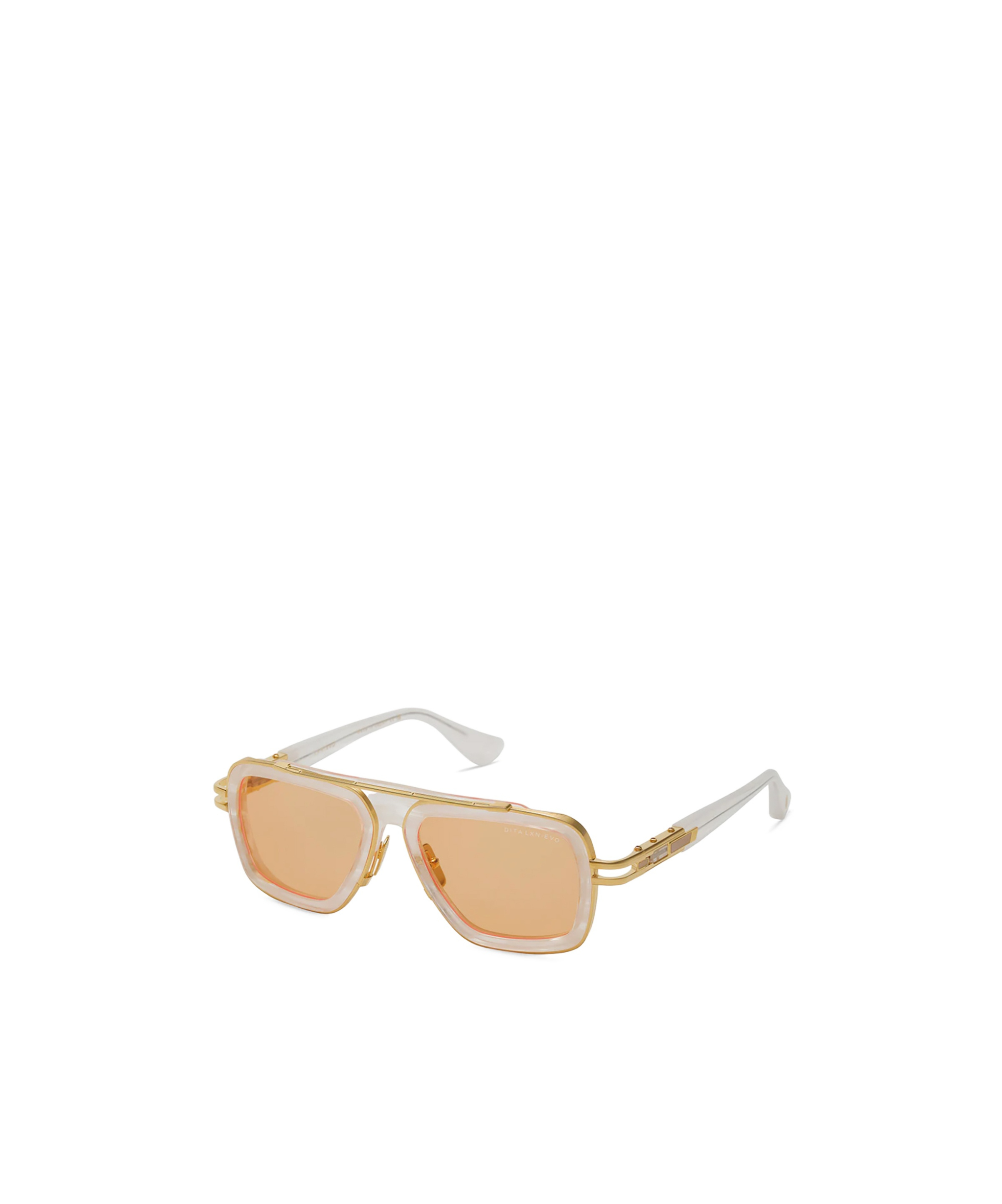Dita Eyewear Geometric Sunglasses In White