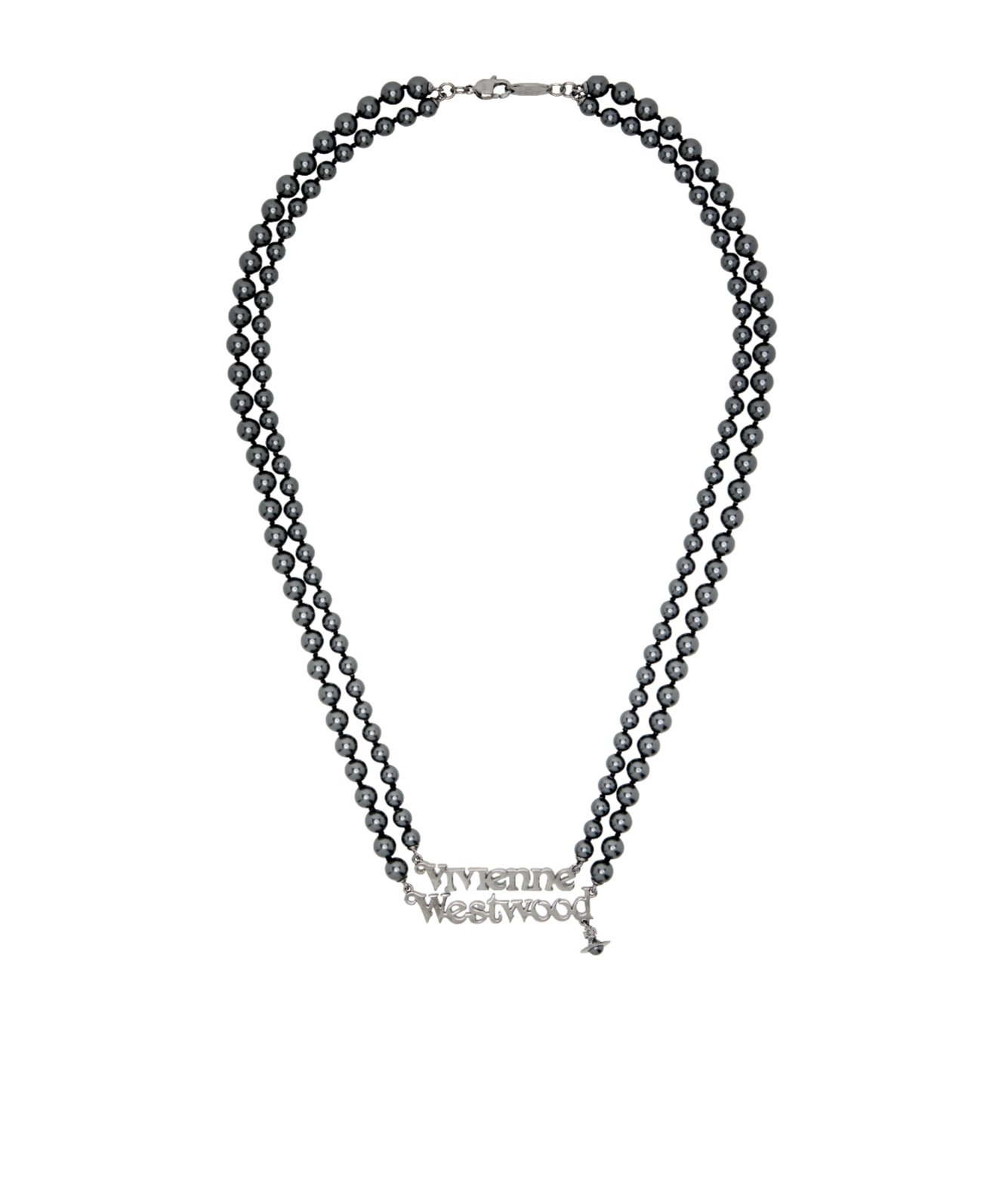 Vivienne Westwood Emilio Necklace In Black