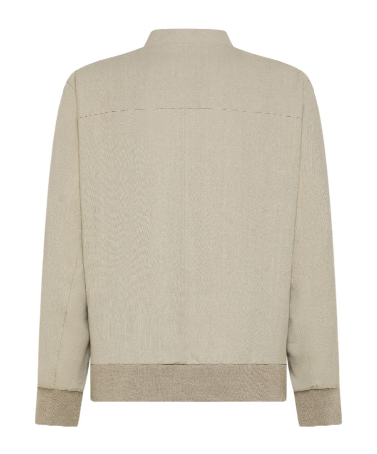 Seventy Viscose Linen Crêpe Jacket With Appliqués