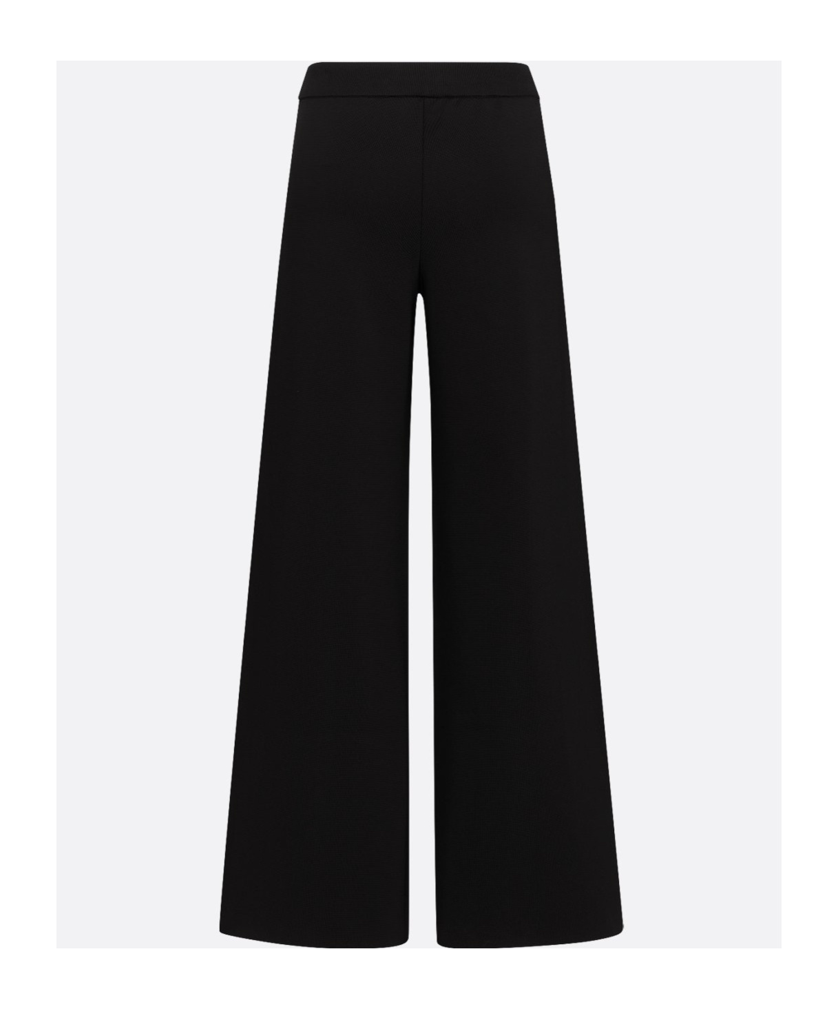 Dior Logo Elastic Waist Casual Pants In Black