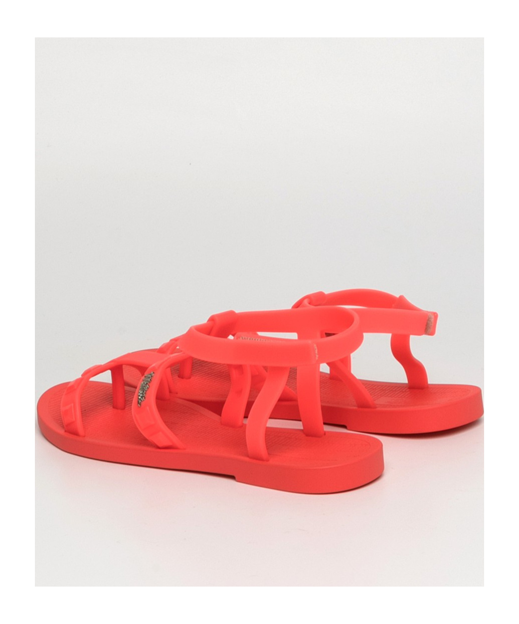 Melissa Sun River Studded Sandal In Red