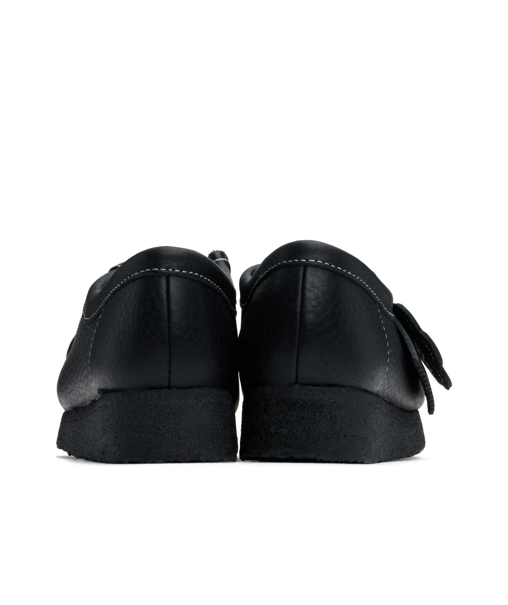 Clarks Wallabee Casual Shoes In Black