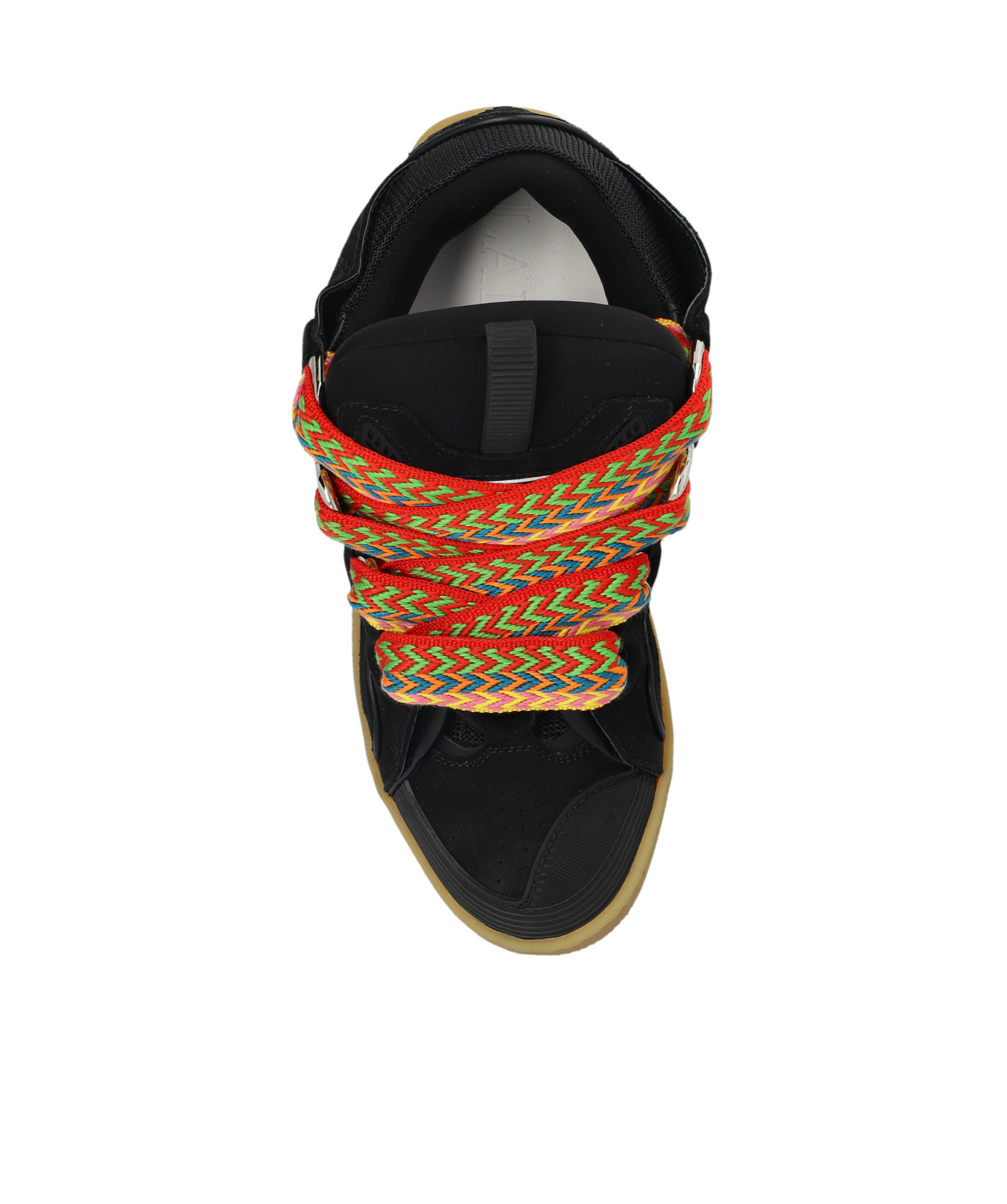 Lanvin Lace-up Low-cut Casual Shoes In Black
