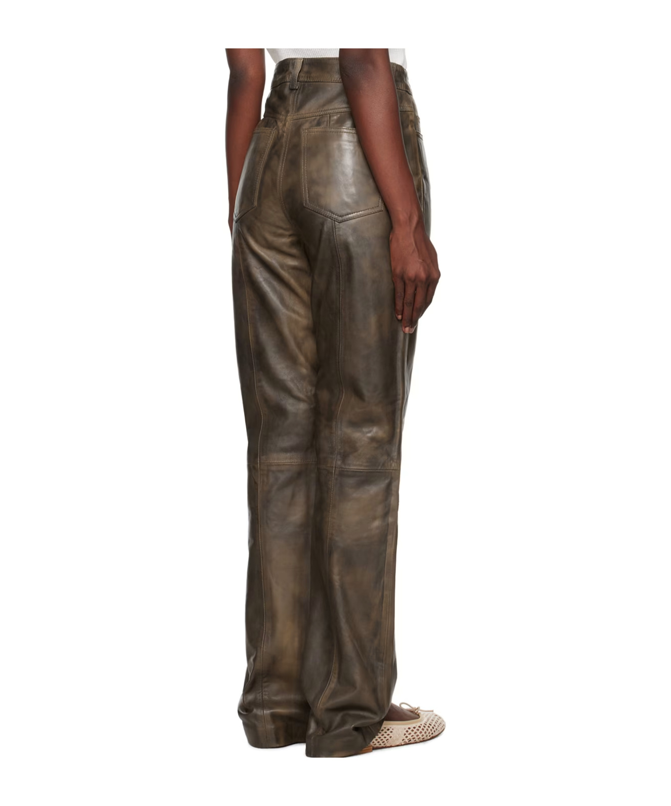 Remain Birger Christensen Five-pocket Casual Pants In Brown