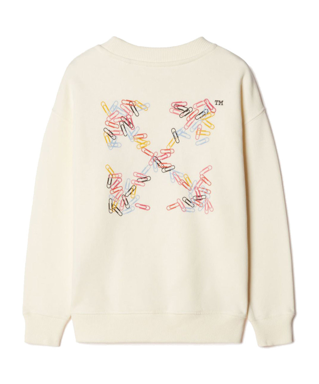 Off-white Long-sleeved Sweater In White