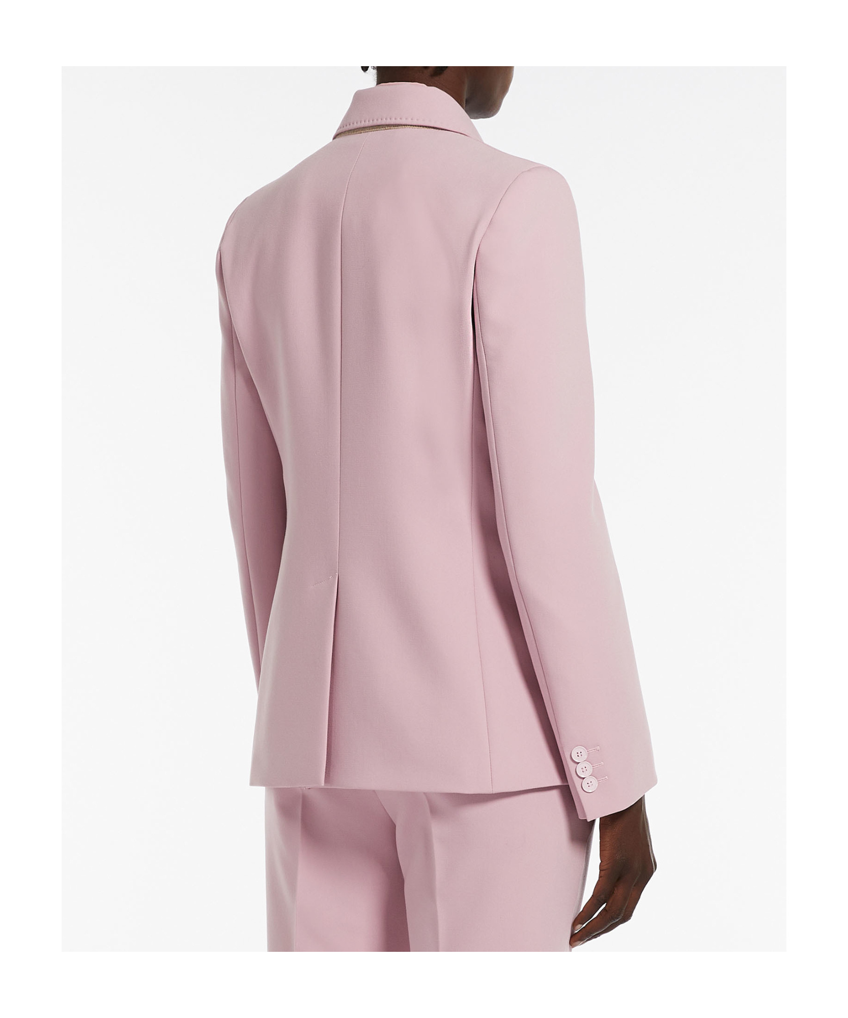 Weekend Max Mara Single-breasted Uva Blazer In Pink