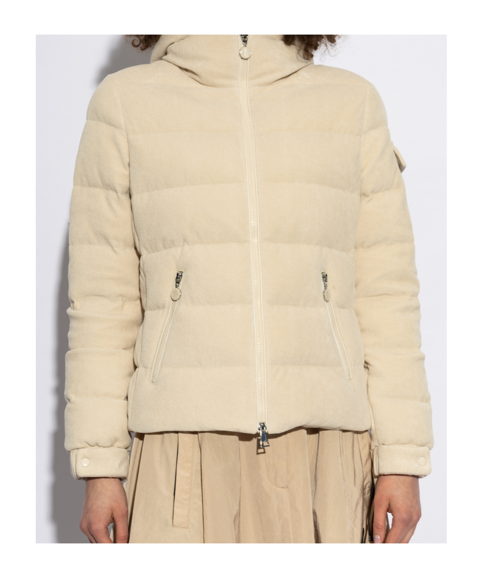 MONCLER MONCLER IVOIRE DOWN JACKET