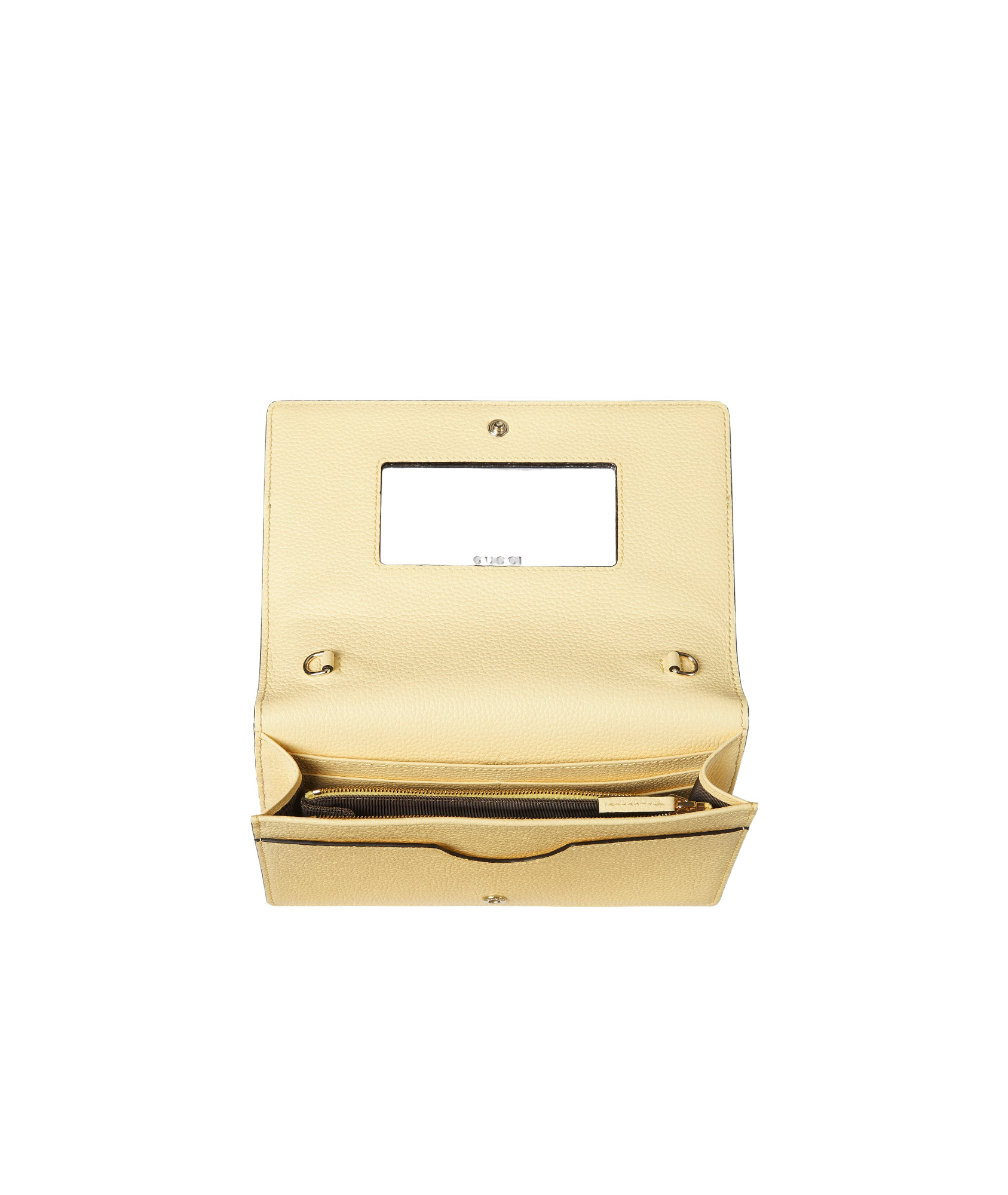 Gucci Gg Marmont Bi-color Wallet On Chain In Multi