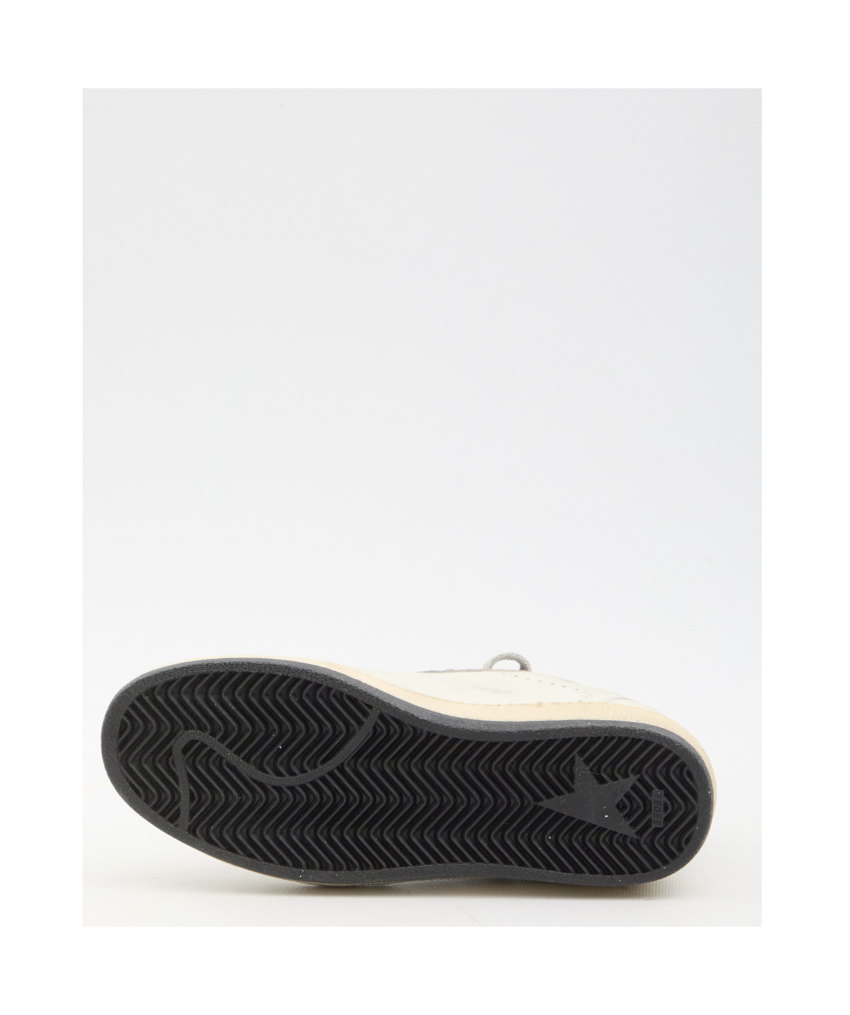 Shop Golden Goose Ball Star Trainers In White