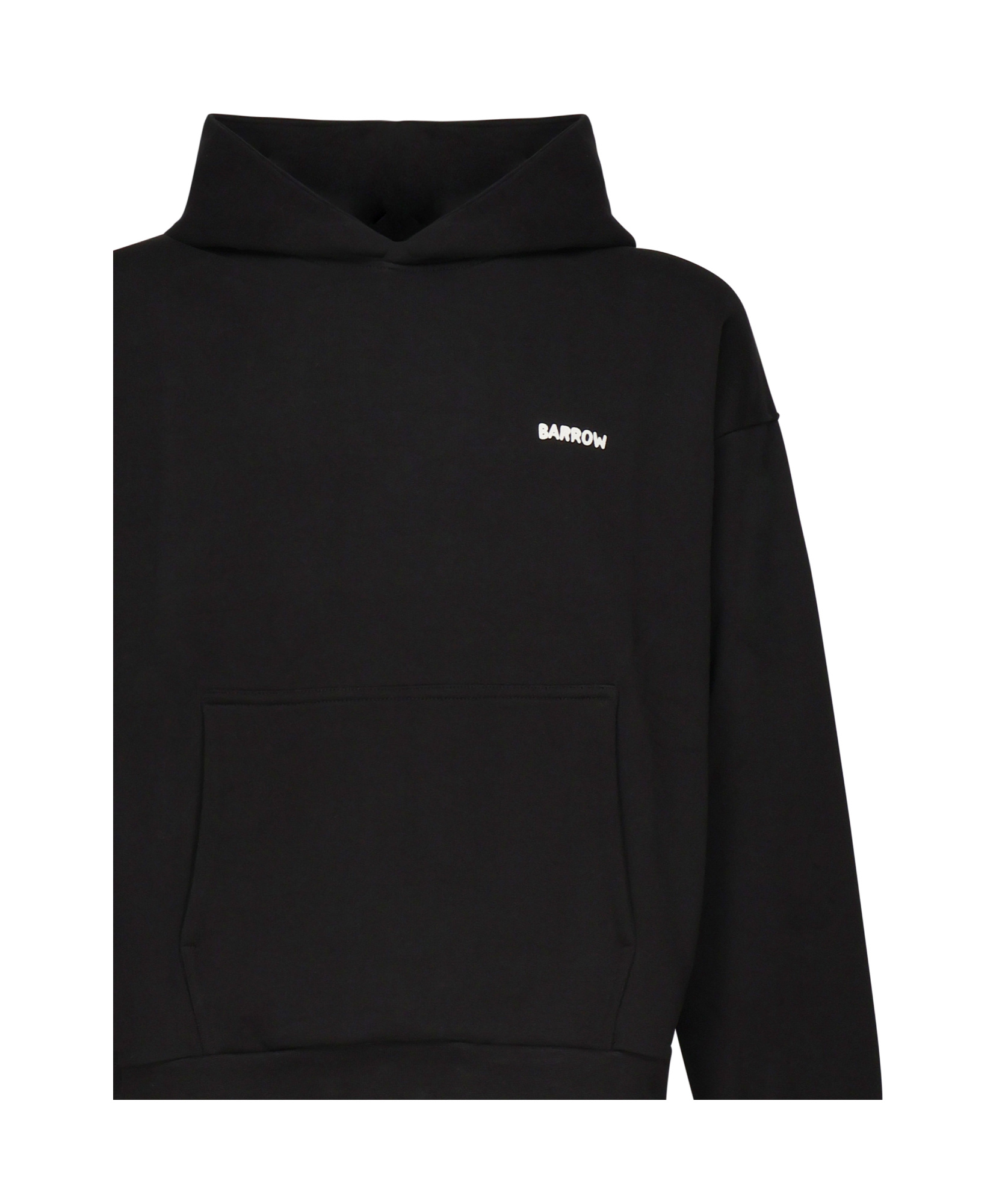 Barrow Logo-print Hoodie In Black