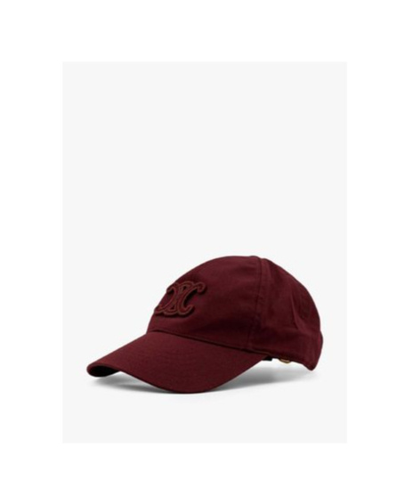 Celine Alphabet Hat In Red