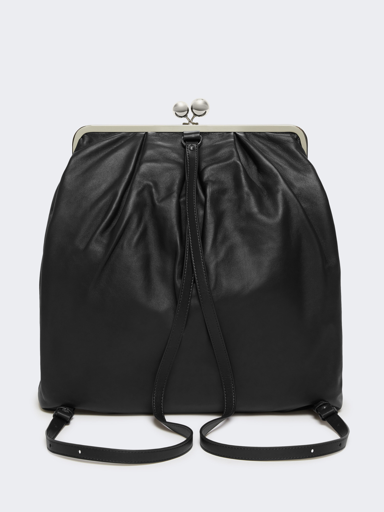 Weekend Max Mara Pasticcino Bag Backpack In Black