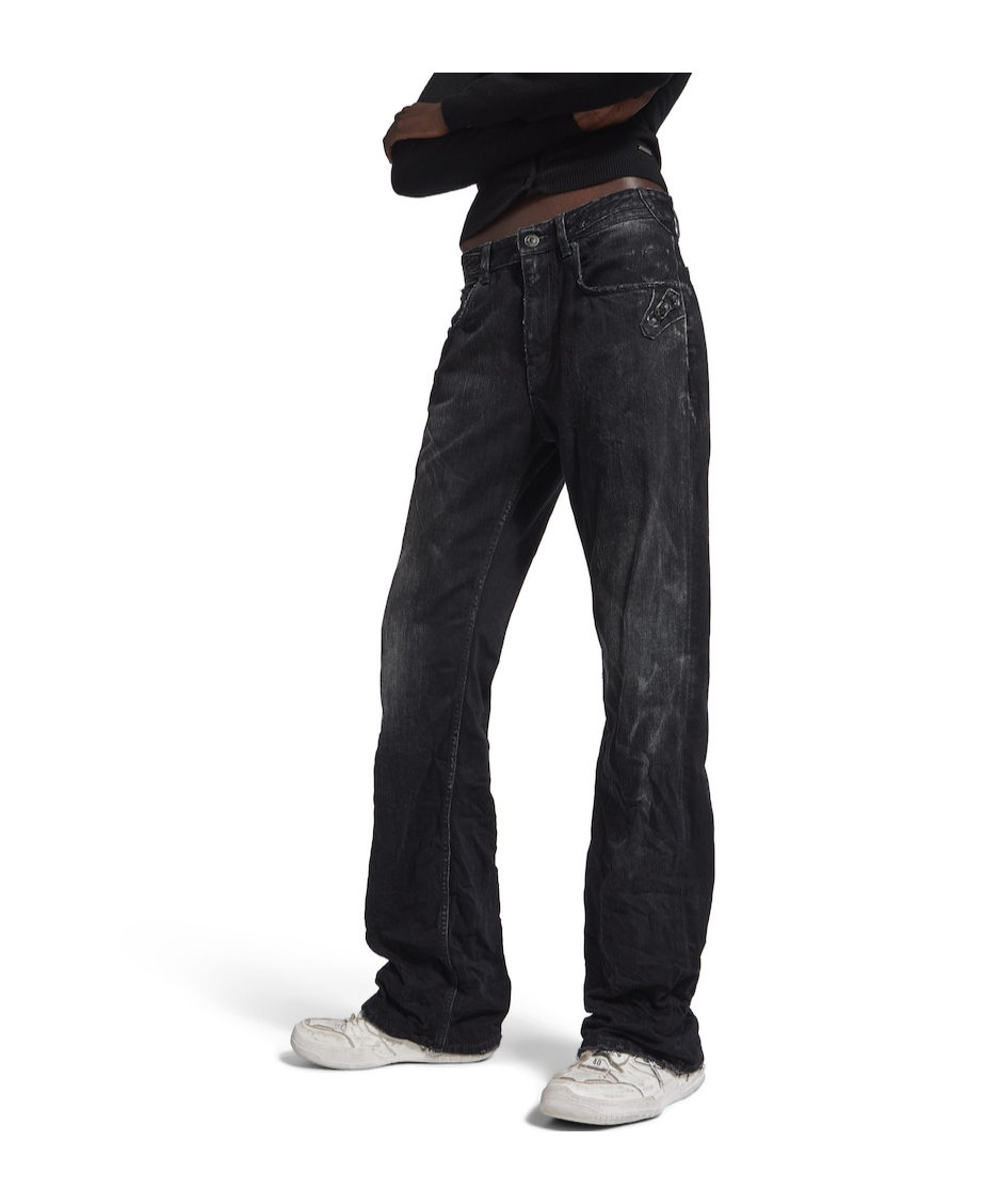 Balenciaga Women's City Straight Pants In Black In Black