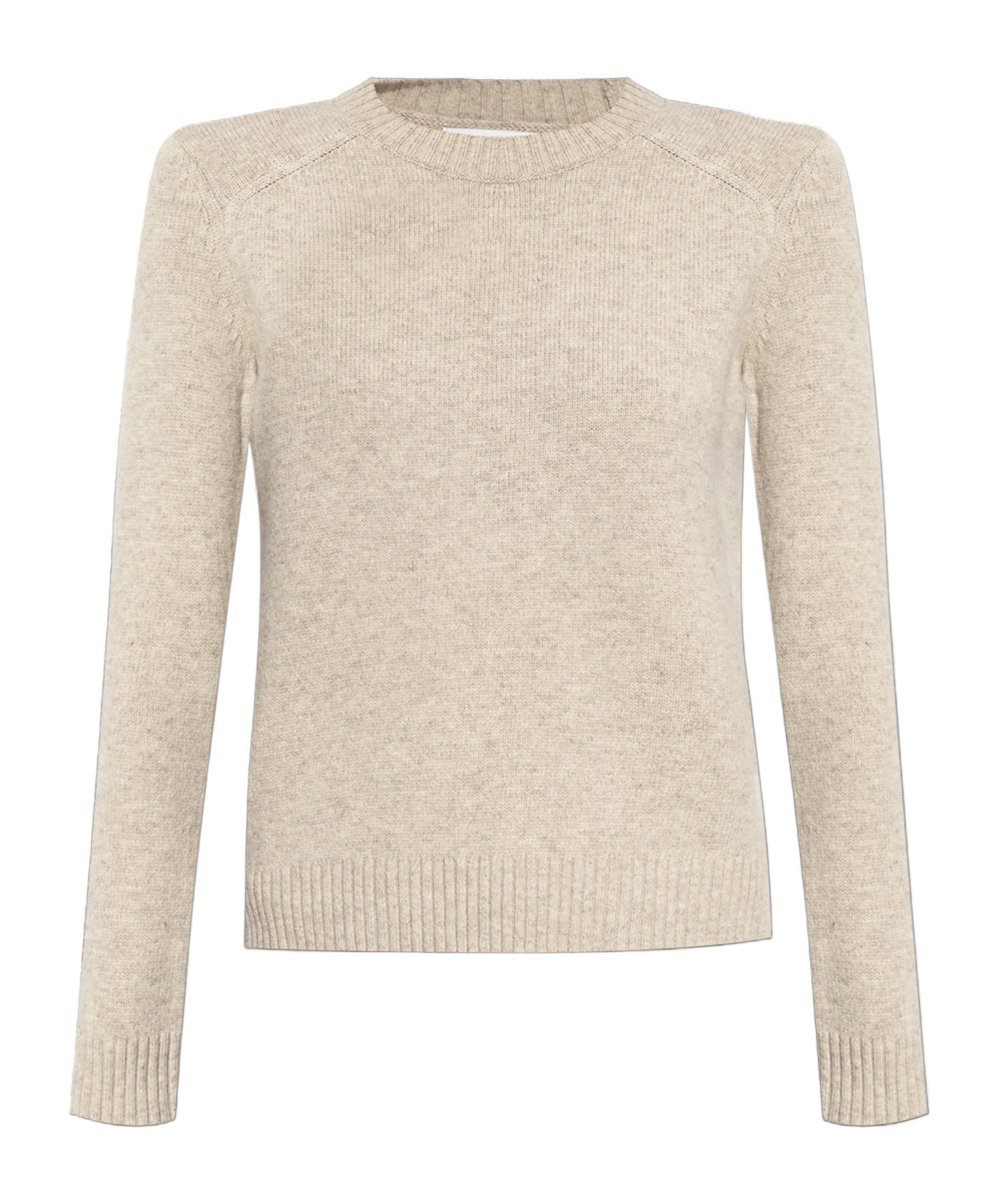 Isabel Marant Étoile Isabel Marant Etoile Ludma Gray Round Neck Sweater In Nude