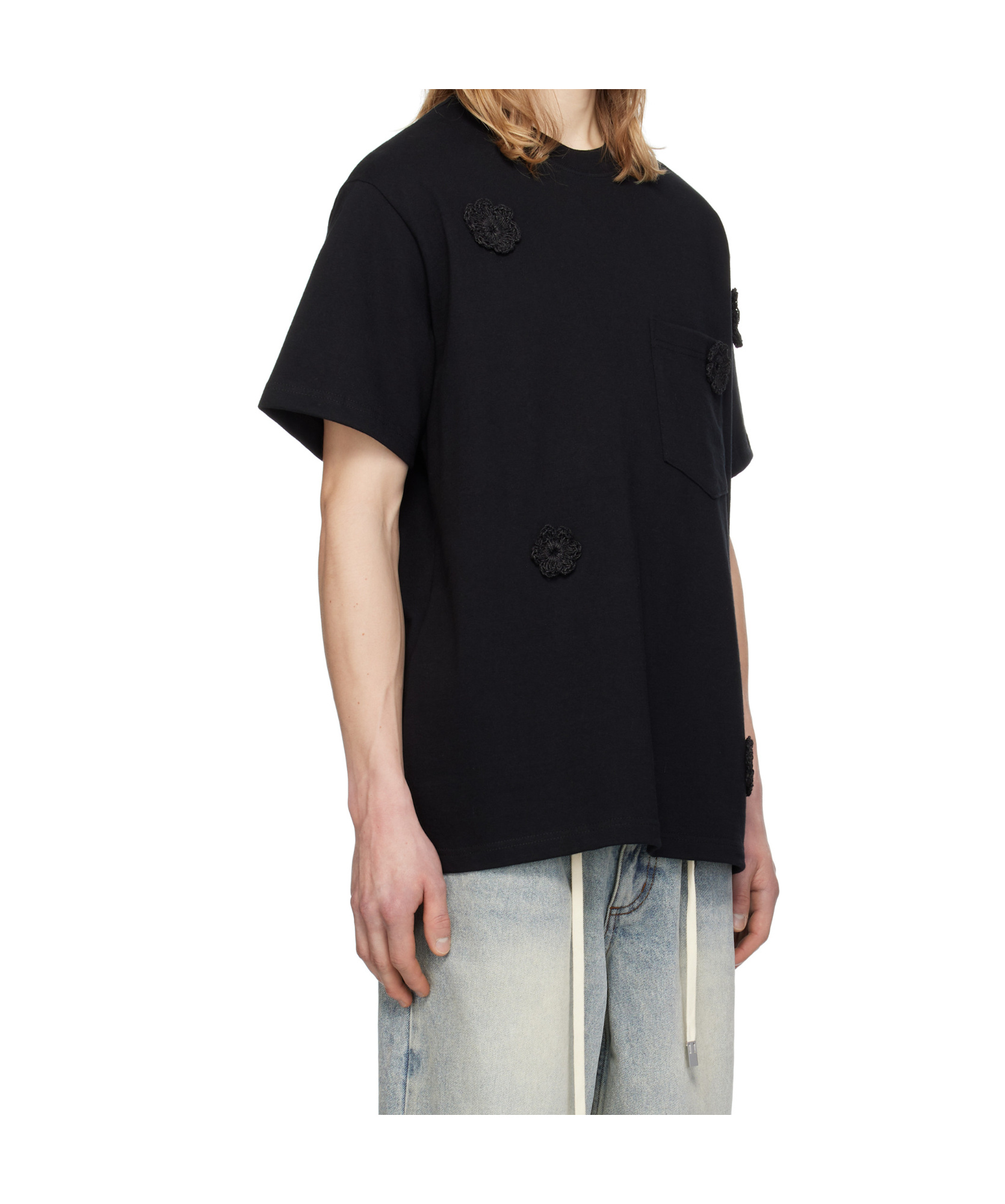 Shop Song For The Mute Short-sleeved T-shirt In Black