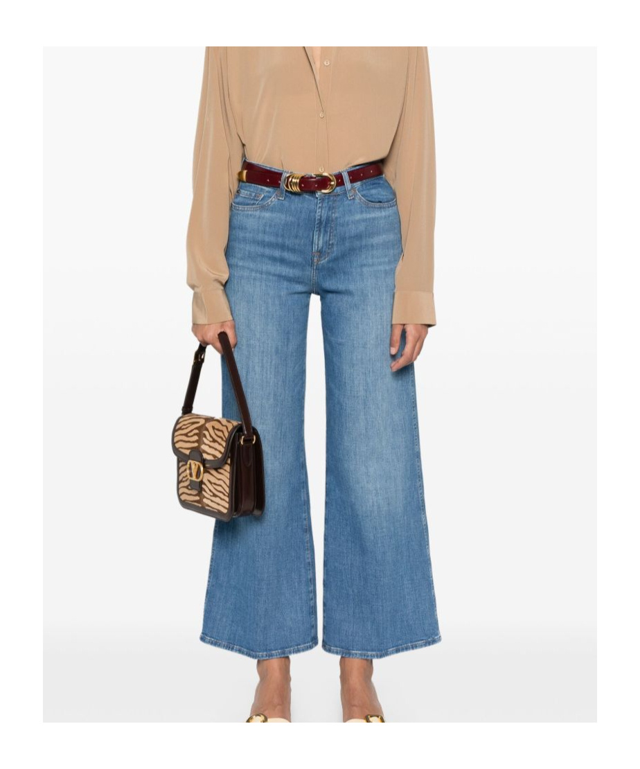 7 For All Mankind Wide-leg Jeans