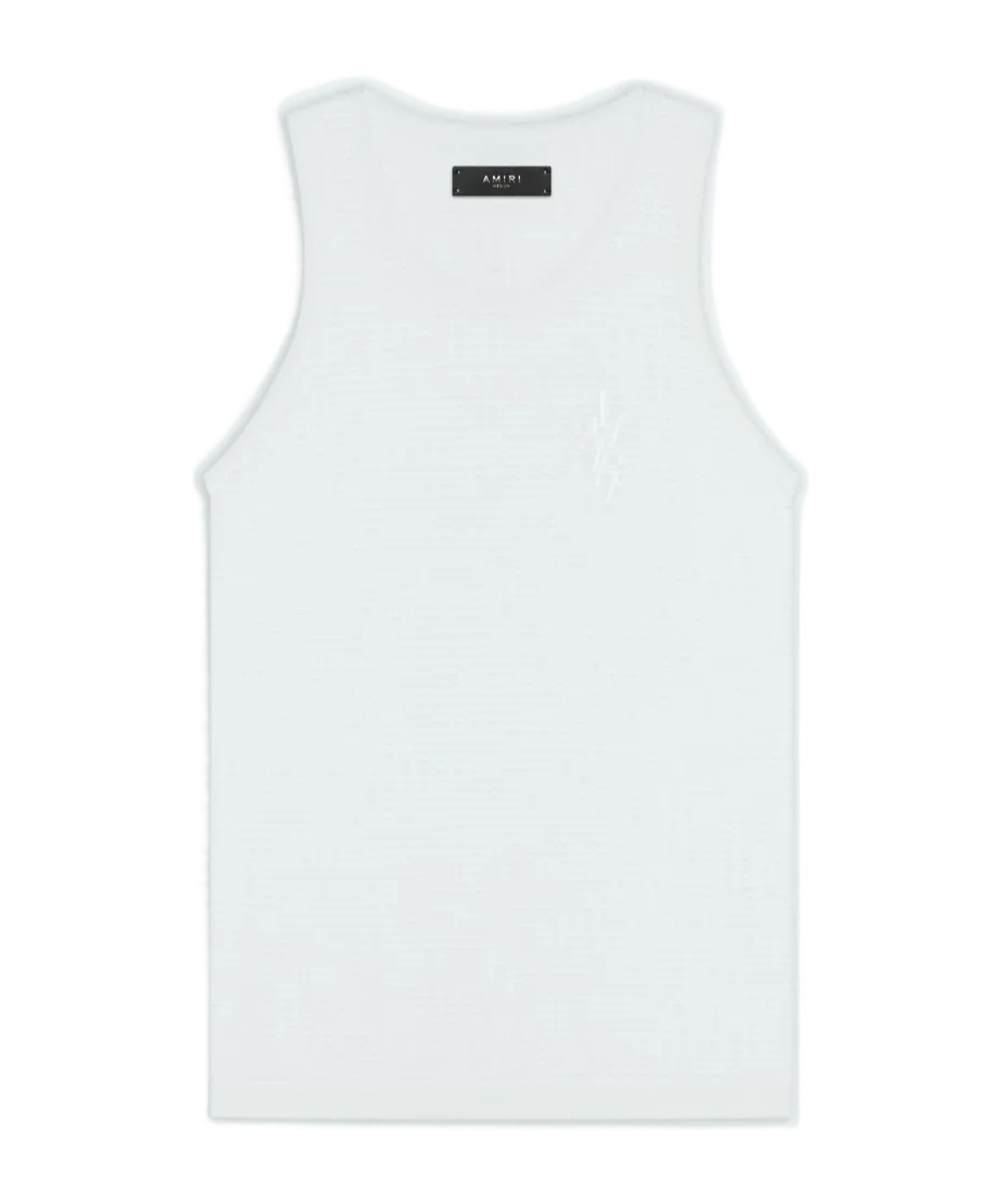Amiri Waffle Suture Vest In Multicolor
