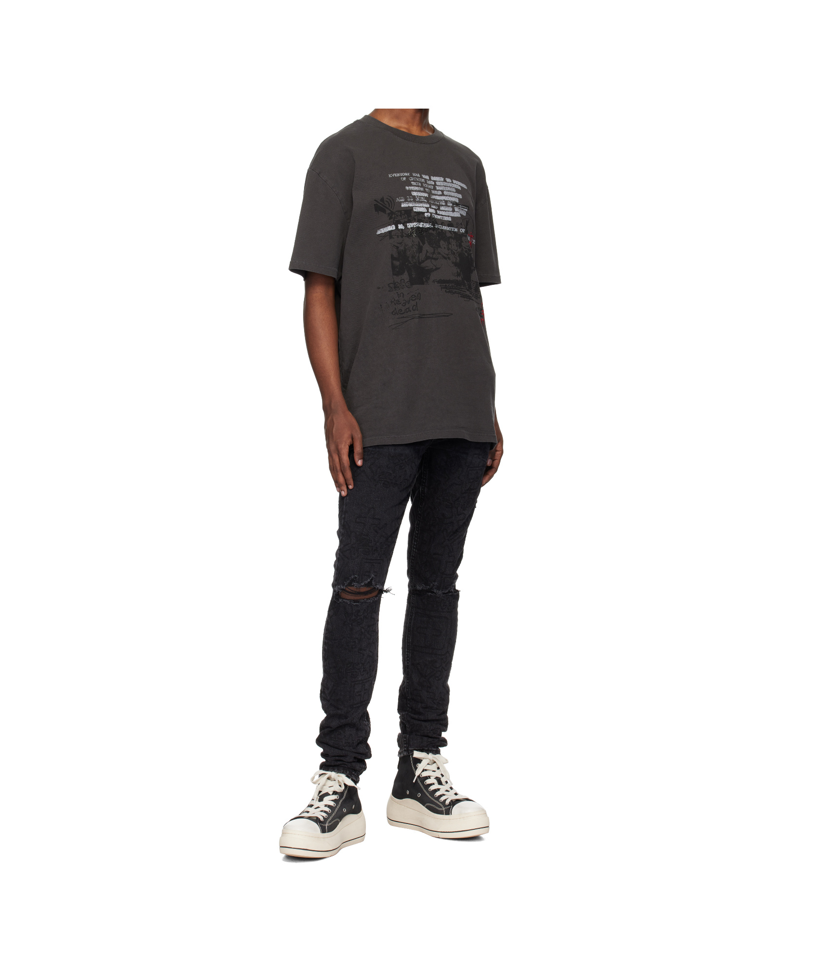 KSUBI DENIM TROUSERS WITH BELT LOOPS 