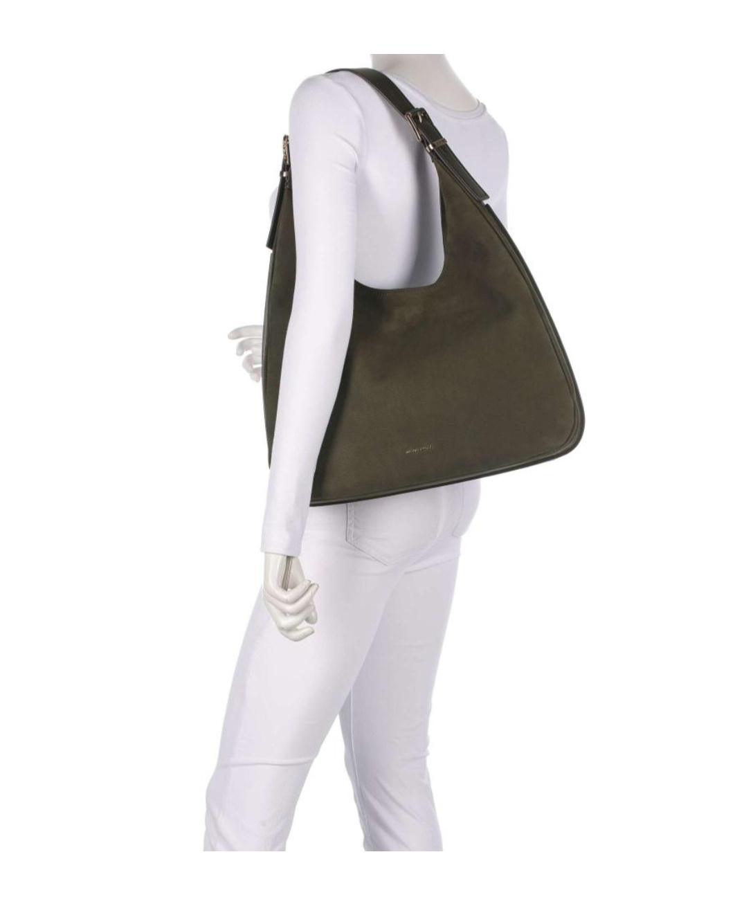 Michael Michael Kors Large Nolita Shoulder Bag In Green