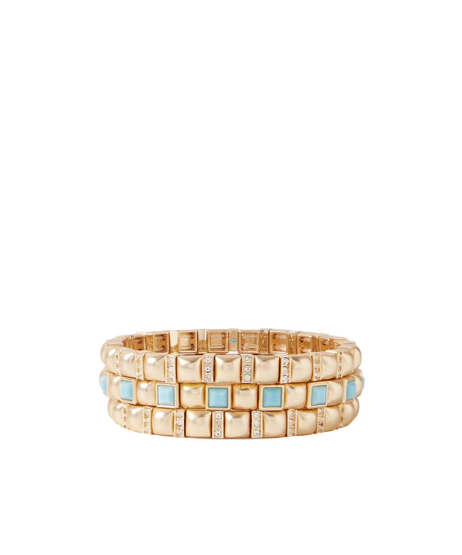 Assouline Multilayer Goldtone Bracelet