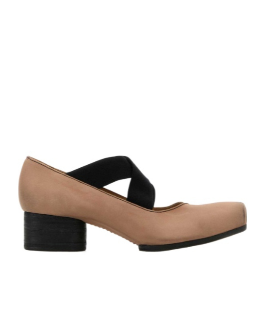 Uma Wang High-heeled Ballet Shoes In Brown
