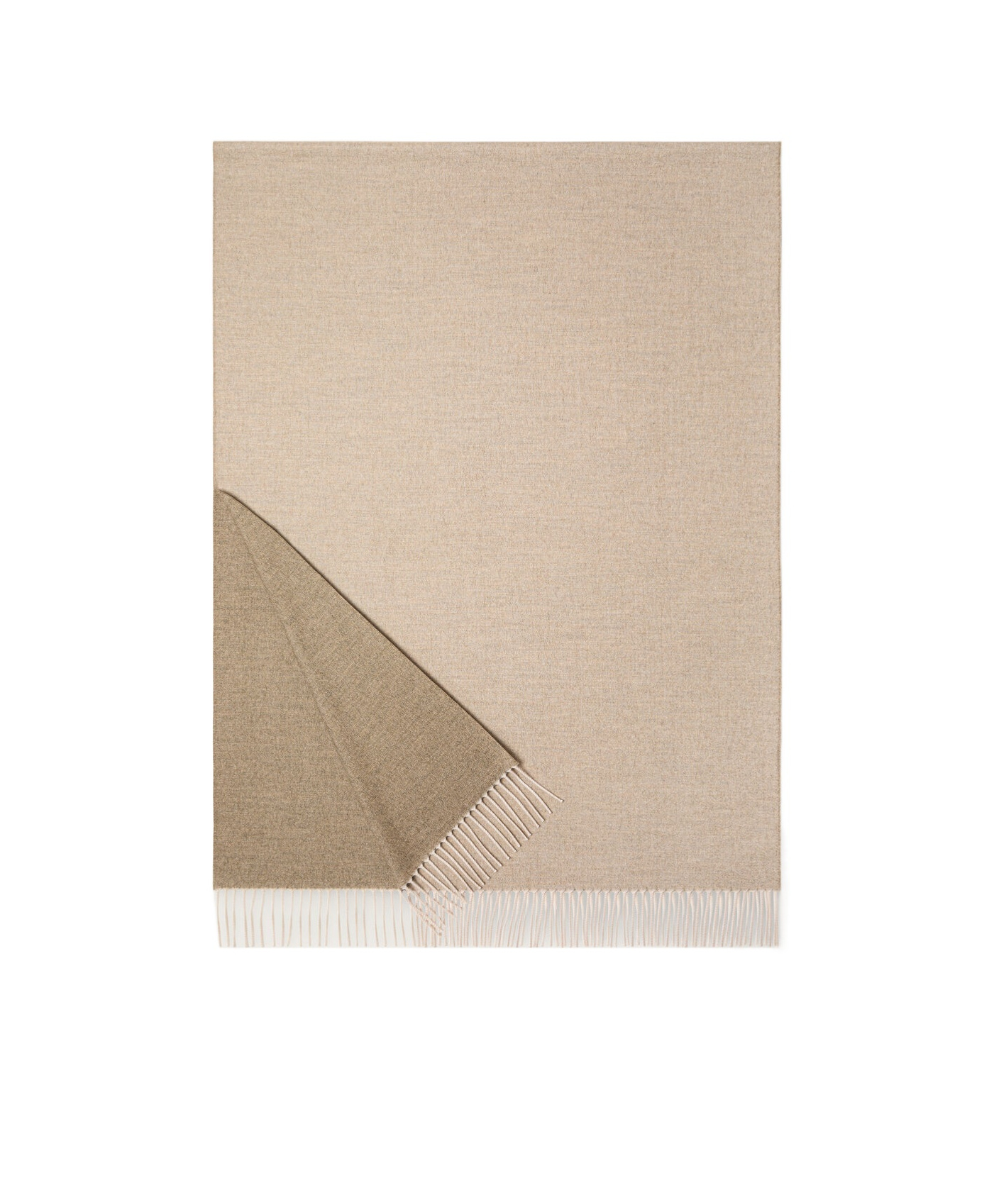 Loro Piana Fringed Scarf In Neutral