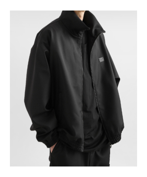 Dolce & Gabbana Long-sleeved Casual Jacket In Black