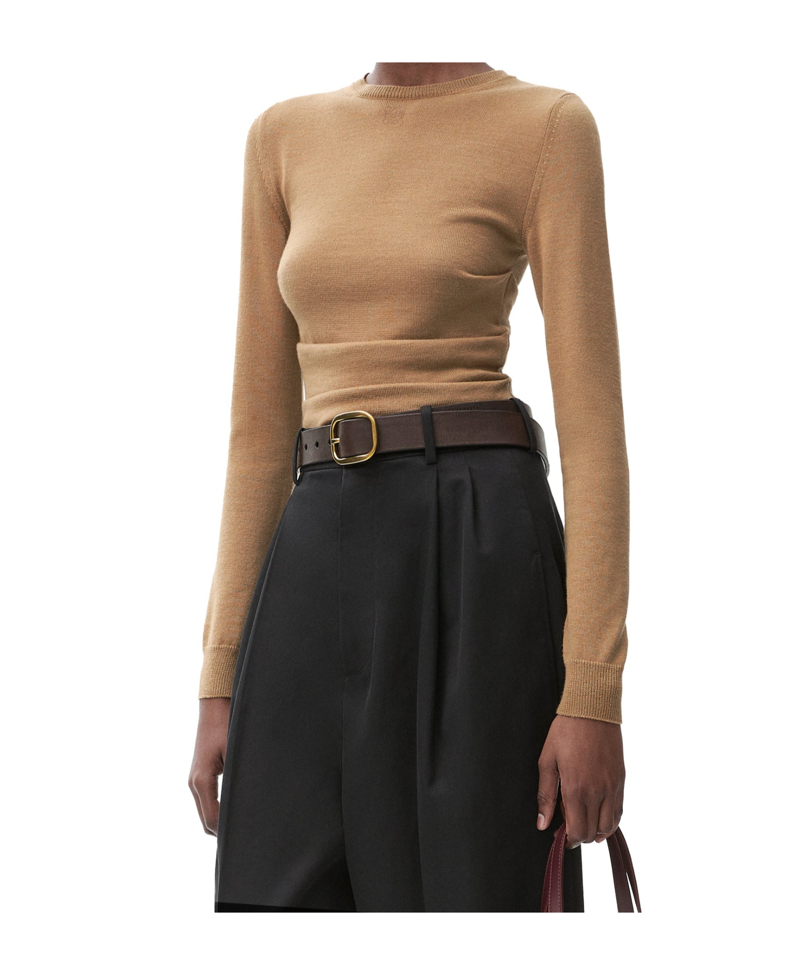 LOEWE DRAPED SWEATER 