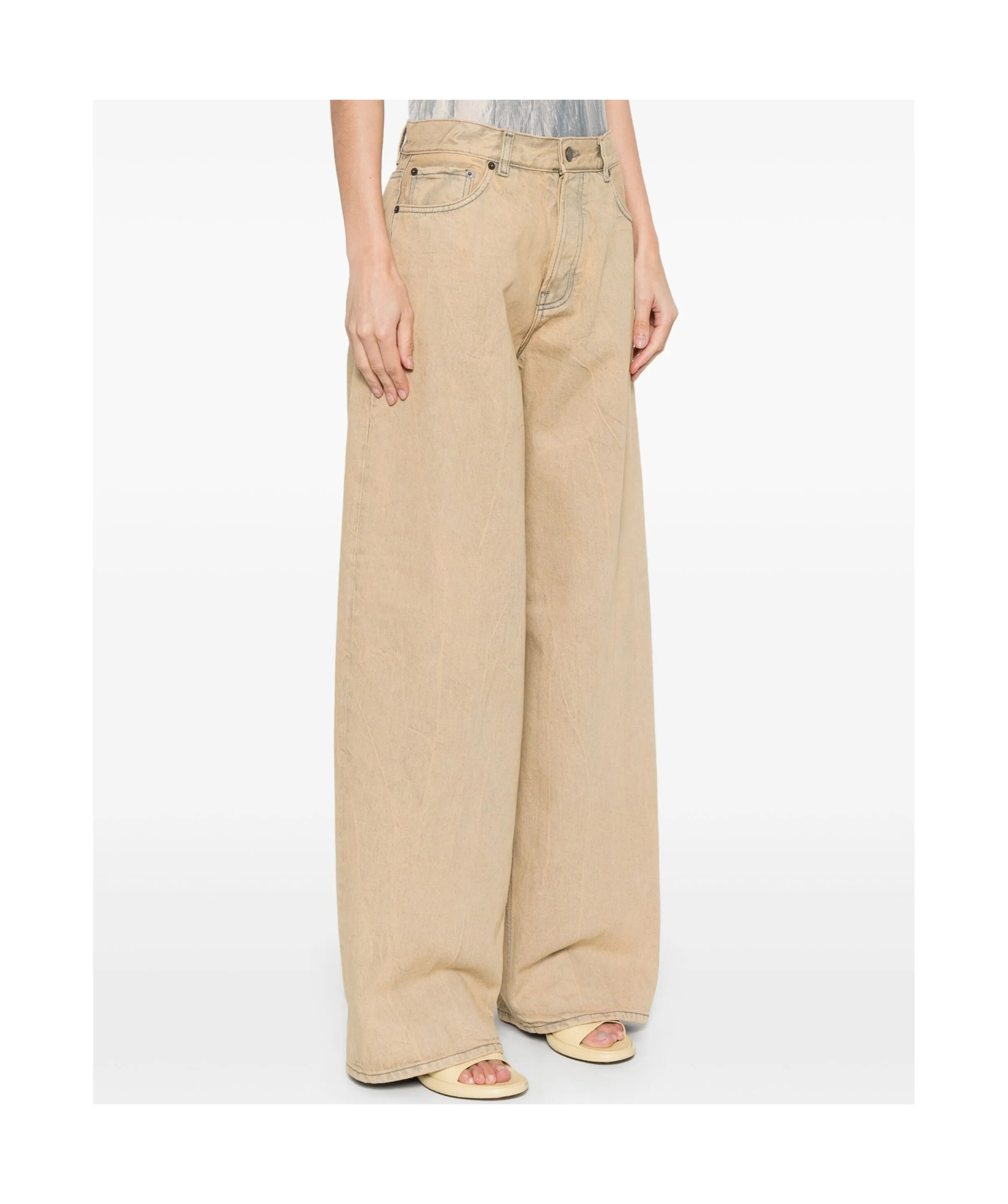 Haikure Bethany Jeans In Nude
