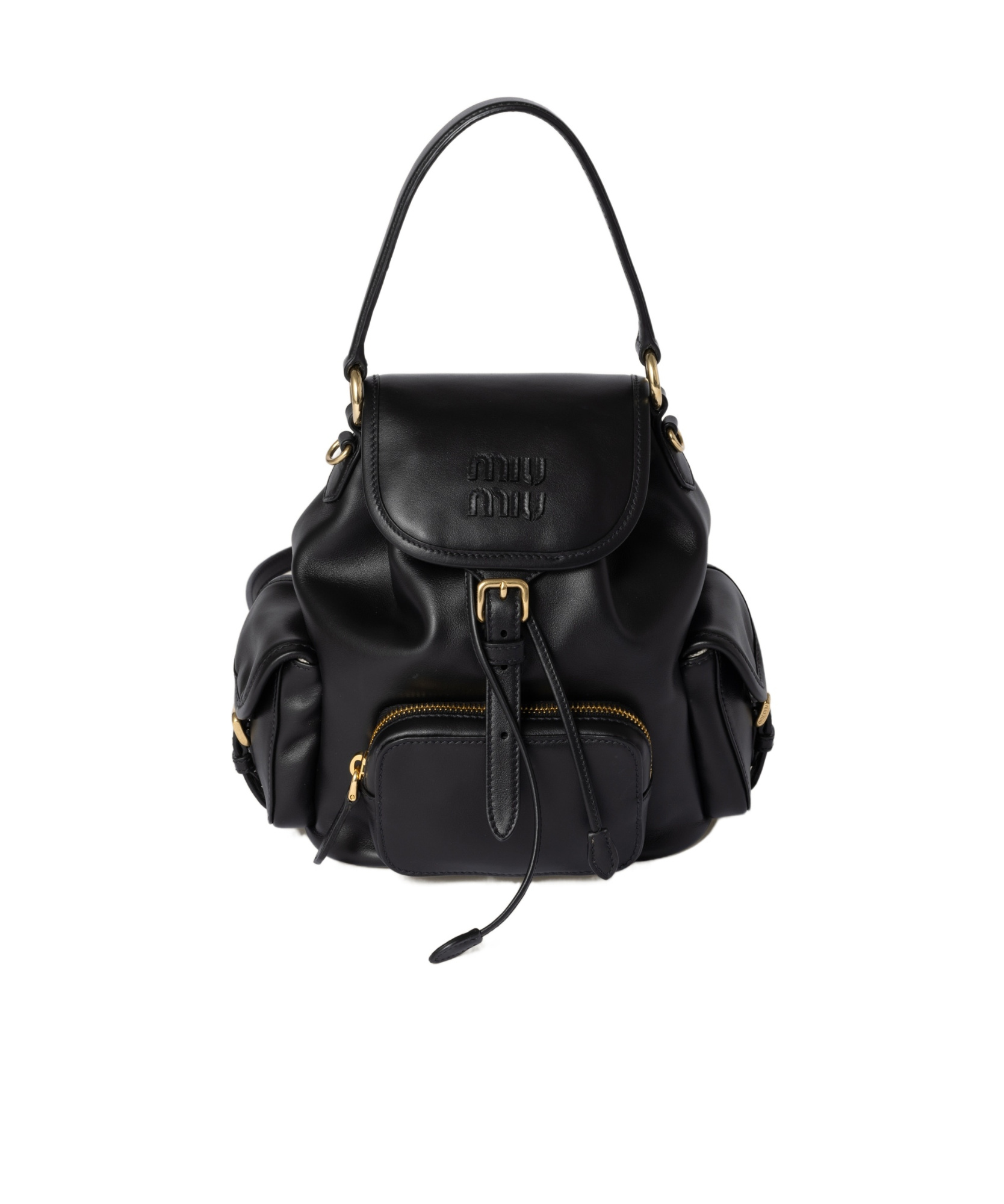 Miu Miu Leather Backpack
