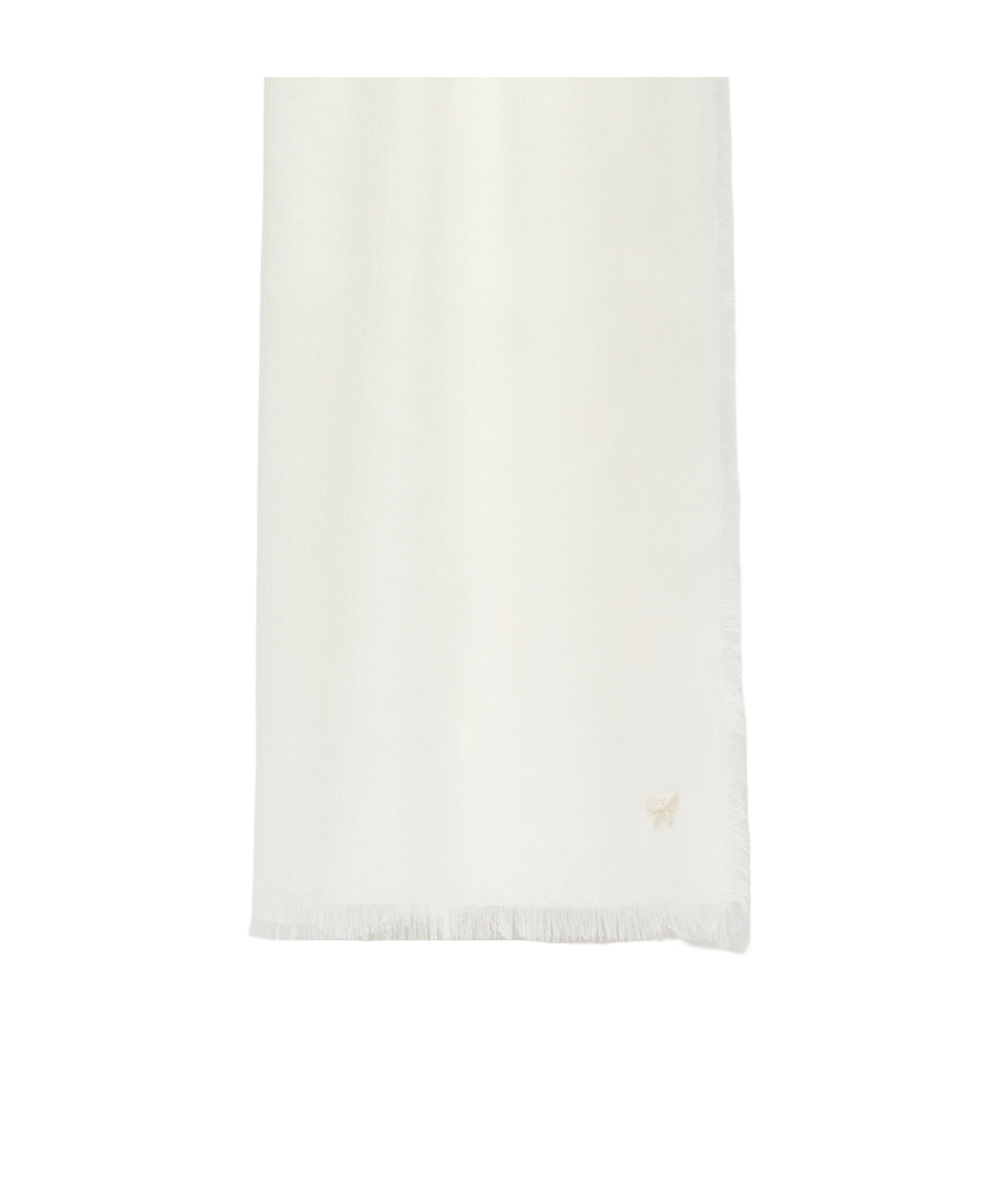 Weekend Max Mara Cashmere Scarf In White