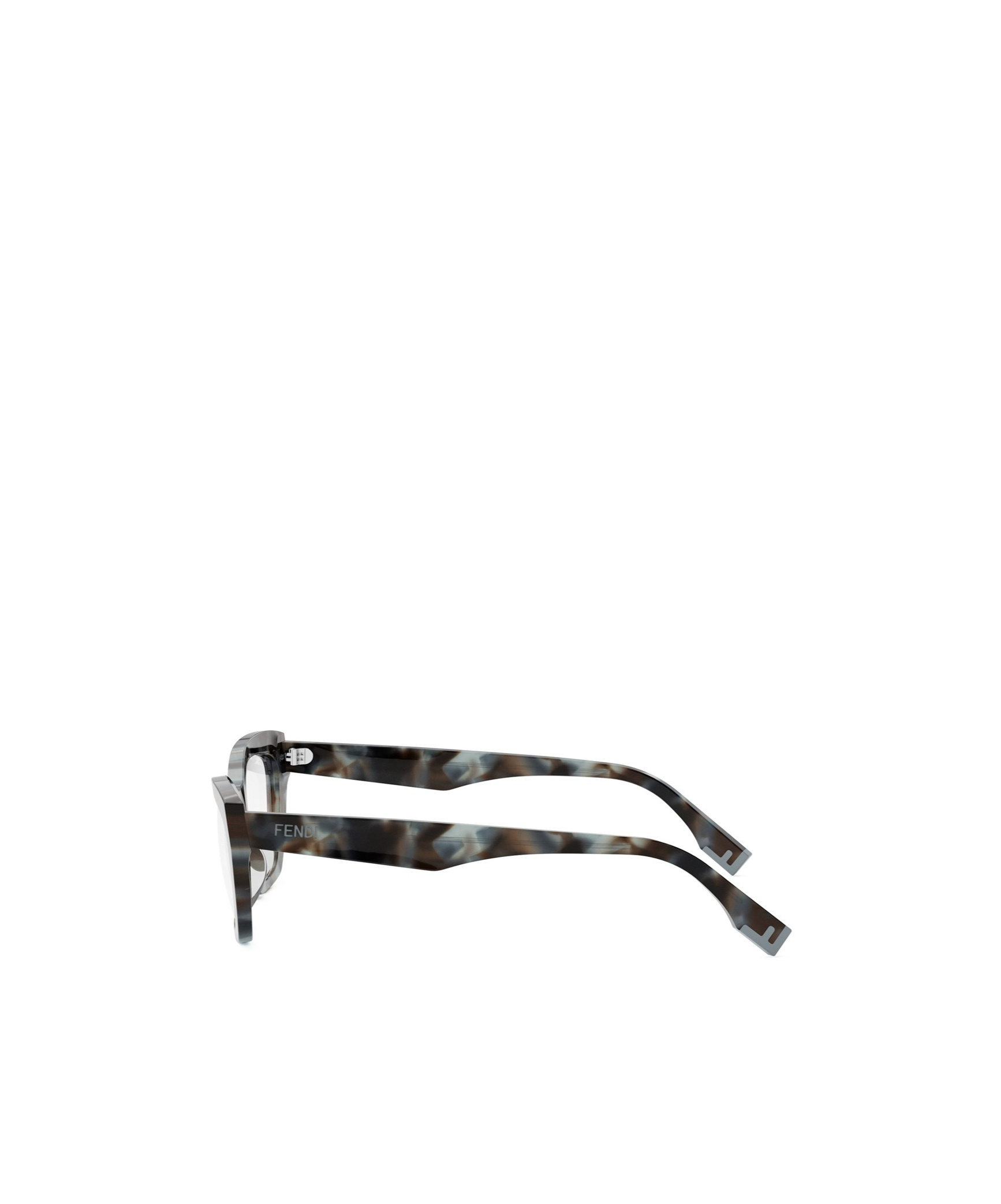 Fendi Eyewear Cat-eye Frame Glasses In White