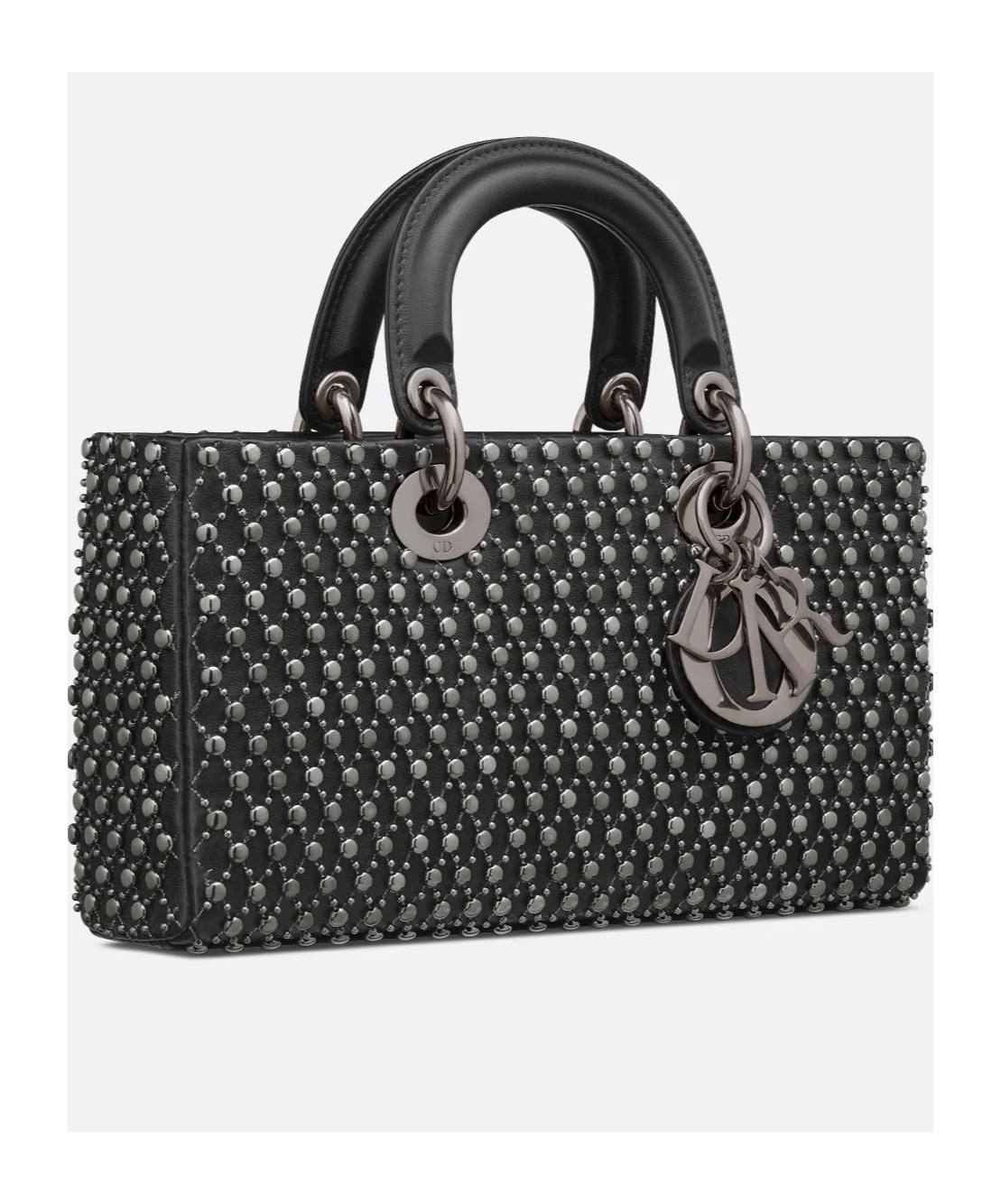 Dior Pendant Shoulder Bag In Black