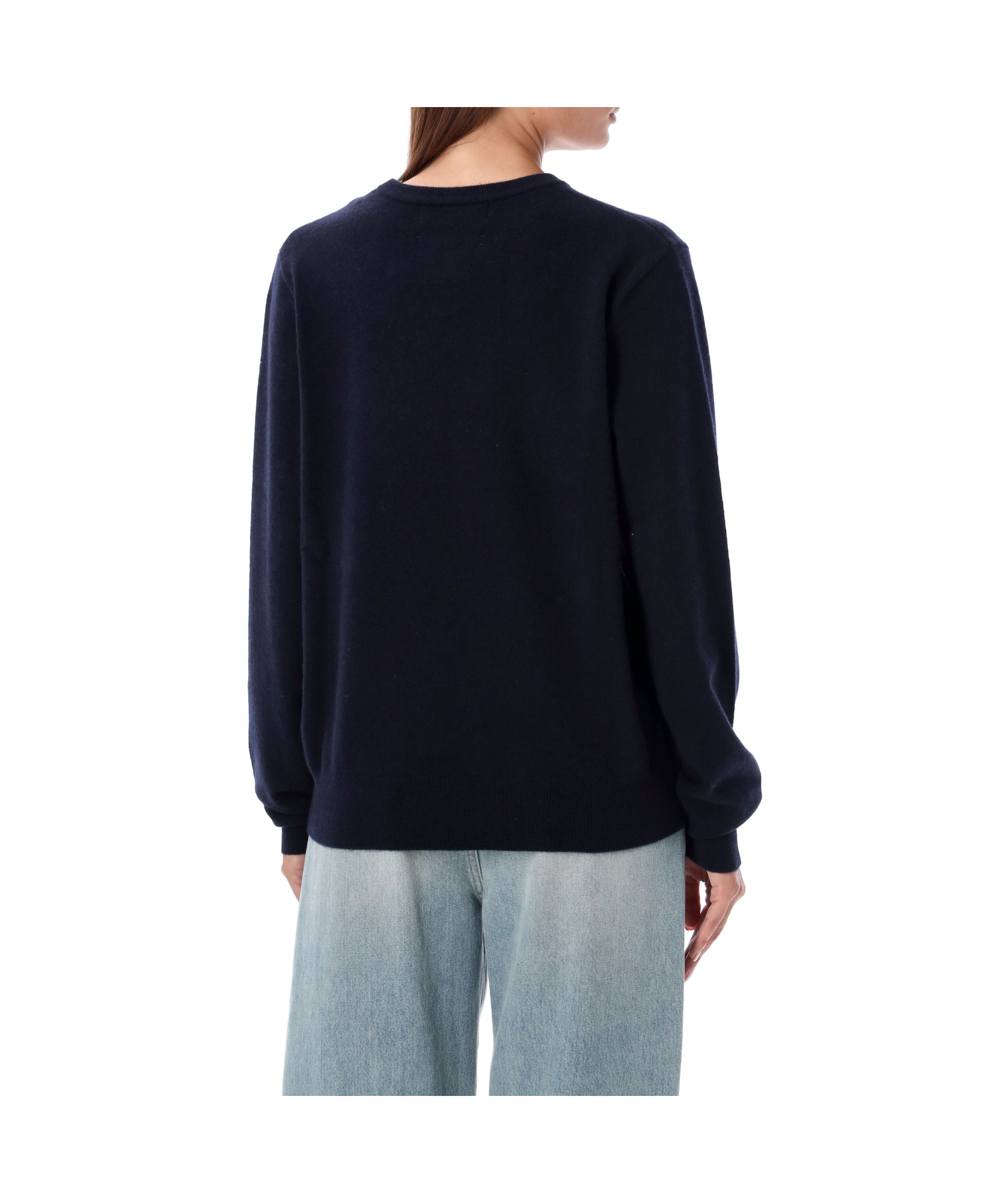 Extreme Cashmere Belle Cashmere Stretch 2.26 Pullover In Black