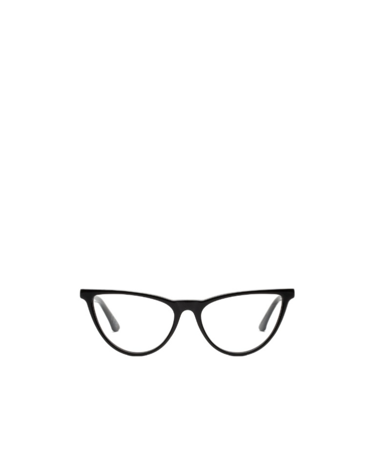 Retrosuperfuture Geometric Frame Plain Mirror In Black