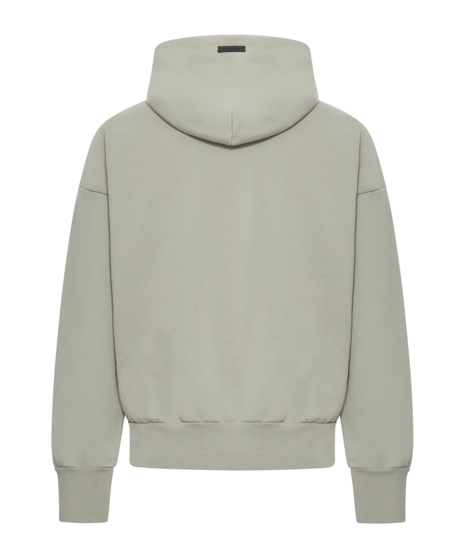 Fear Of God Long-sleeve Cotton Hoodie In Gray