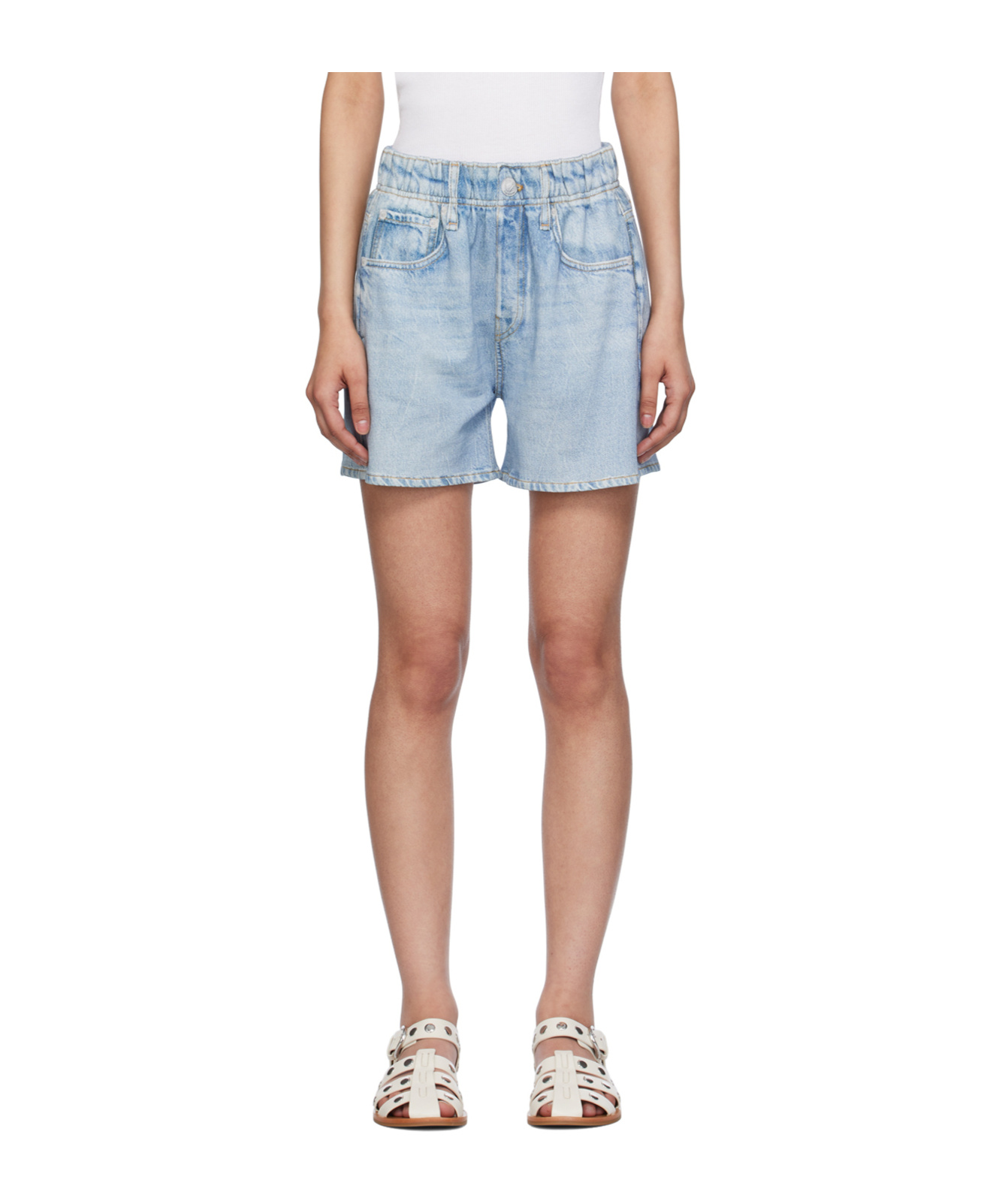 Rag & Bone Miramar Terry Walking Shorts In Multicolor