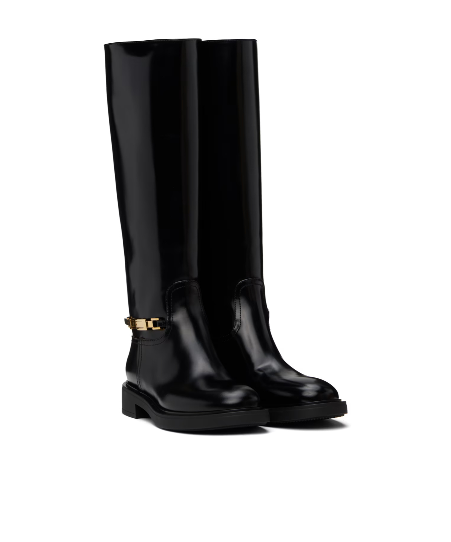 Gianvito Rossi Black Martine Boots In Black
