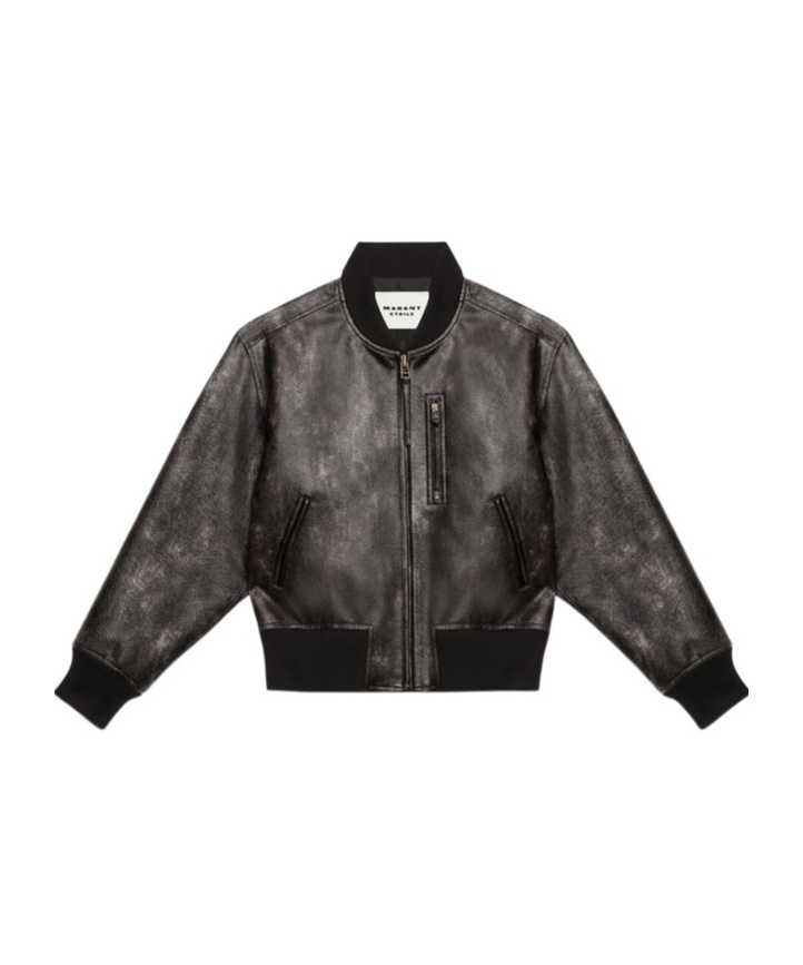 Isabel Marant Étoile Crisley Bomber Jacket In Black