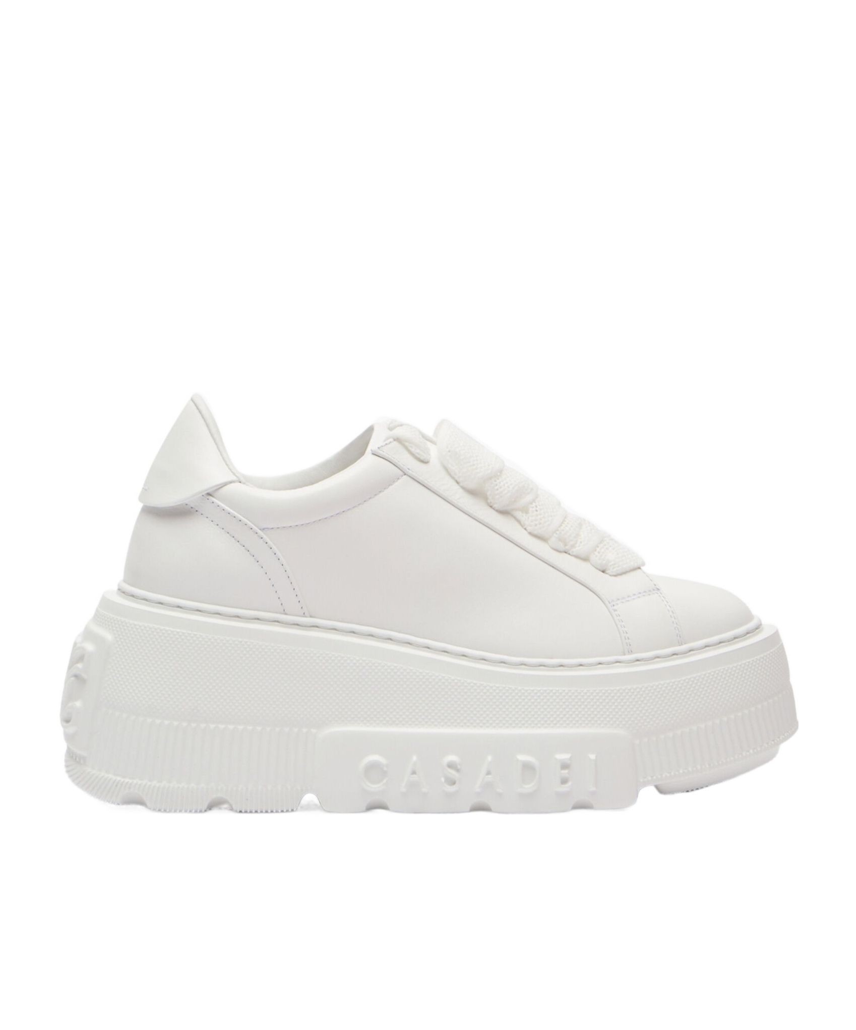 Casadei Nexus Platform Sneakers In White