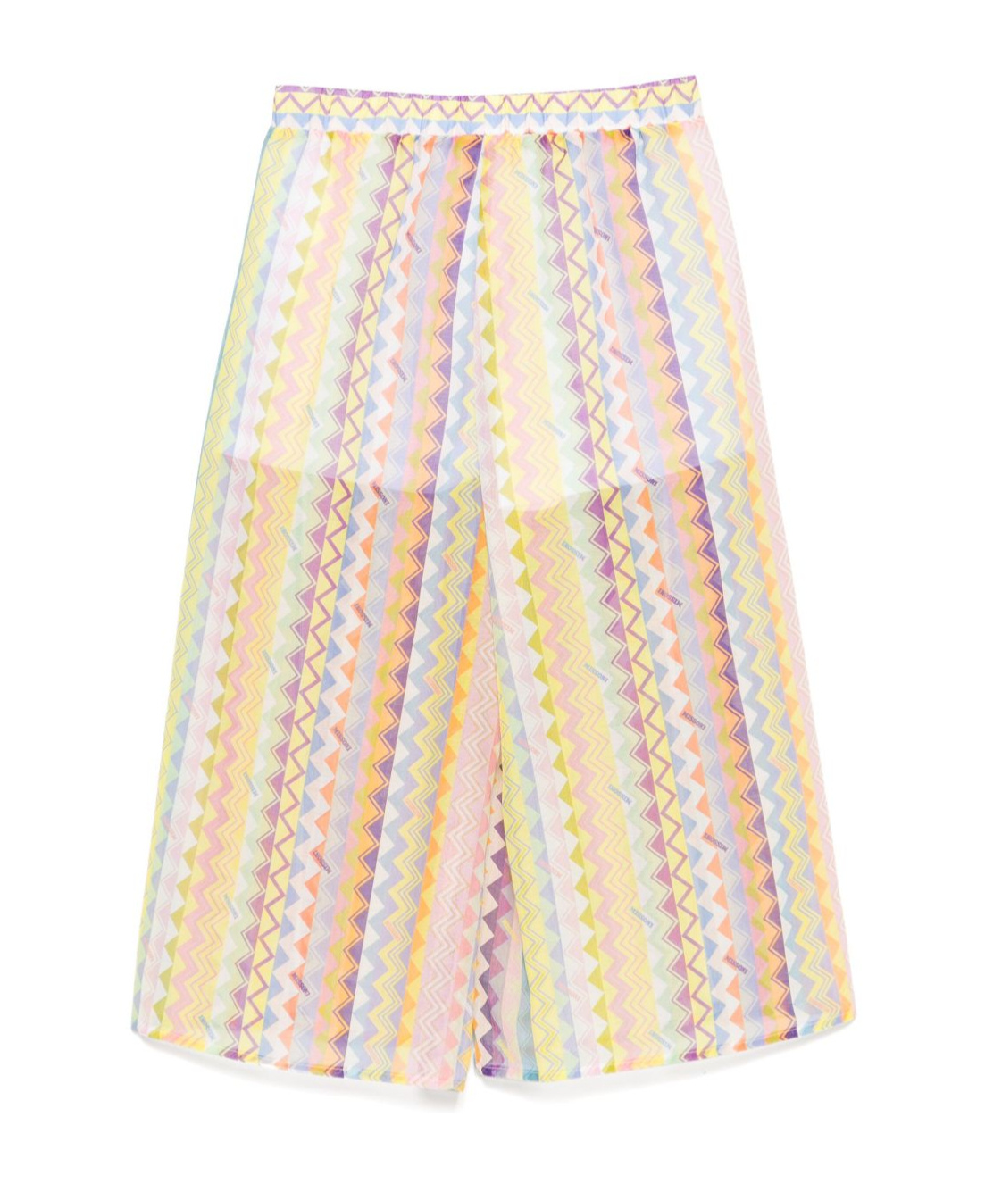 Missoni Pantaloni Con Motivo A Zigzag In Multicolor