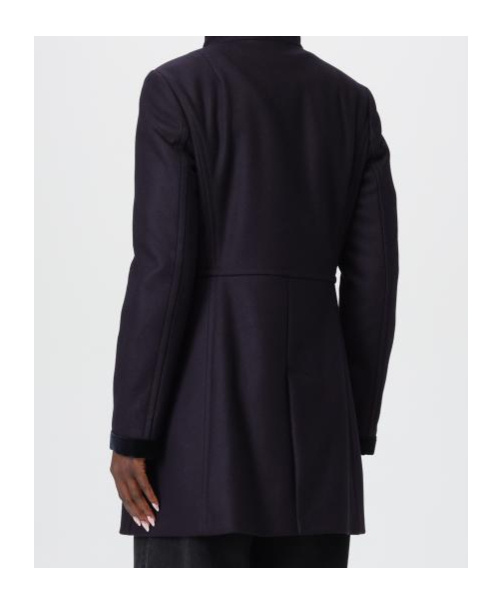 Fay Toggle-fastening Single-breasted Coat In Blue