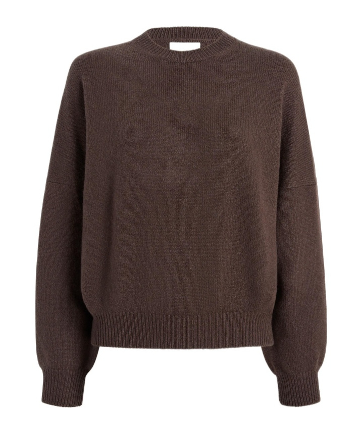 Khaite Margaux Sweater In Brown