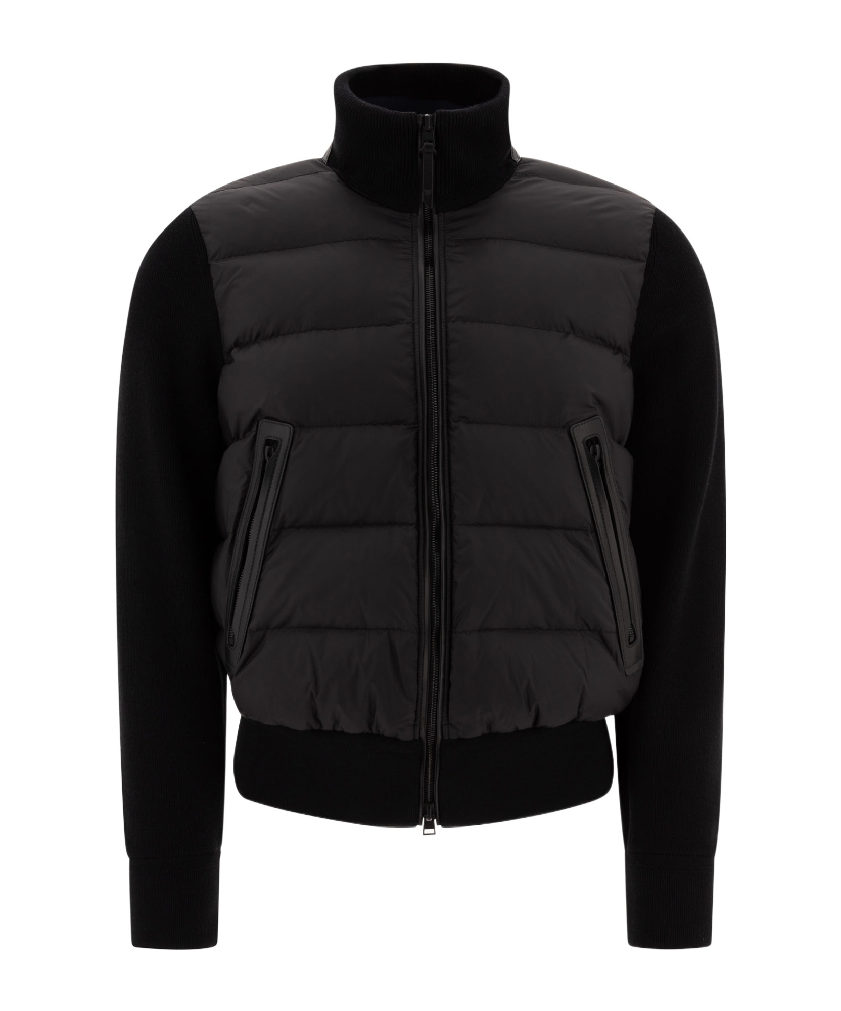 TOM FORD TOM FORD ZIP-UP QUILTED DOWN JACKET