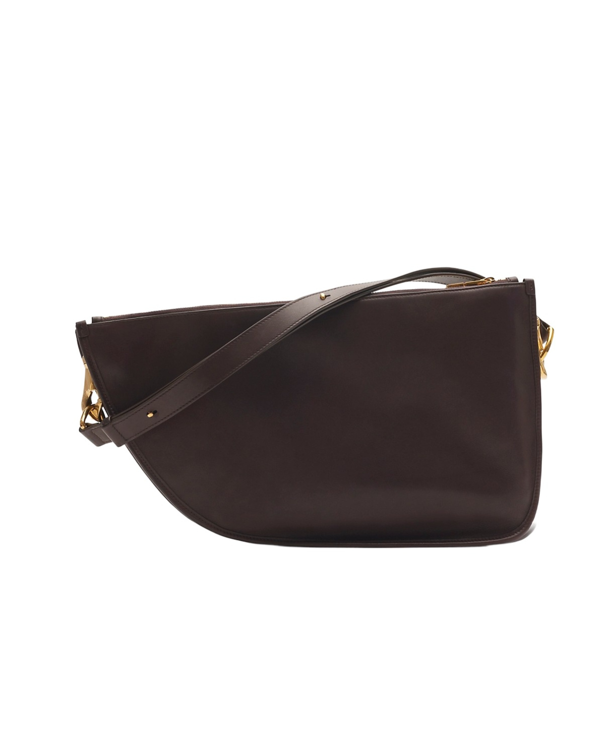 Shop Burberry Shield Twin Bag In Black