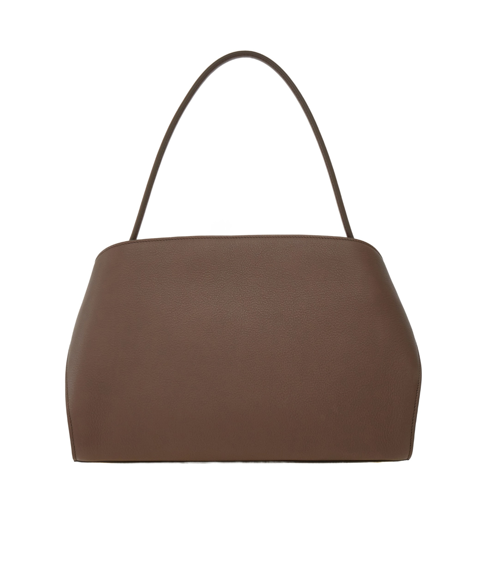Ferragamo Two-tone Structured Medium Shoulder Bag In Green